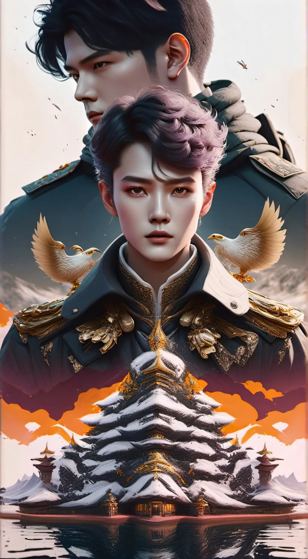 ai character: Военный  background