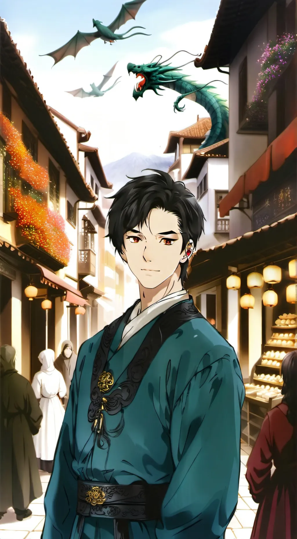 ai character: mascota de shinobu background