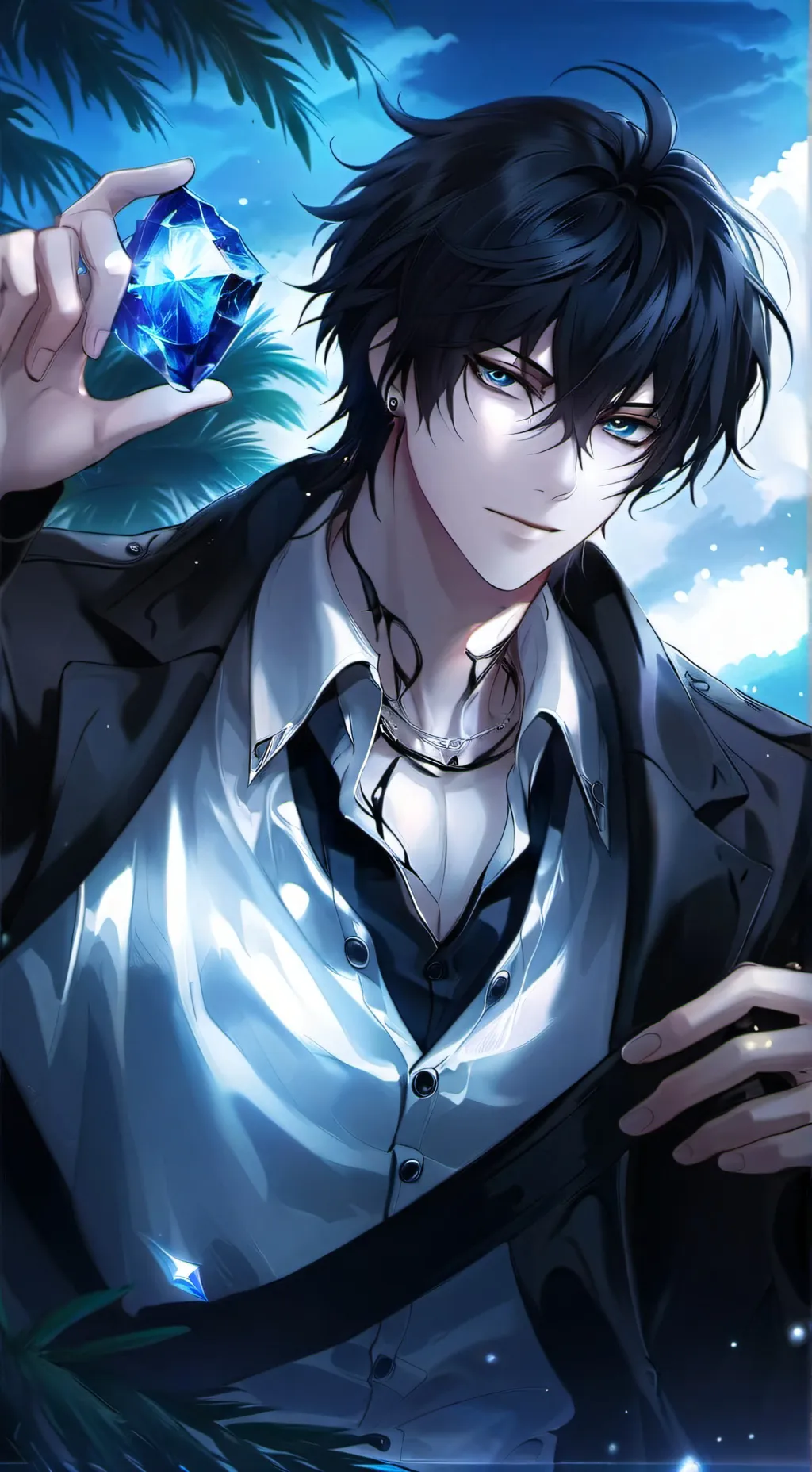 ai character: Arnaud  background