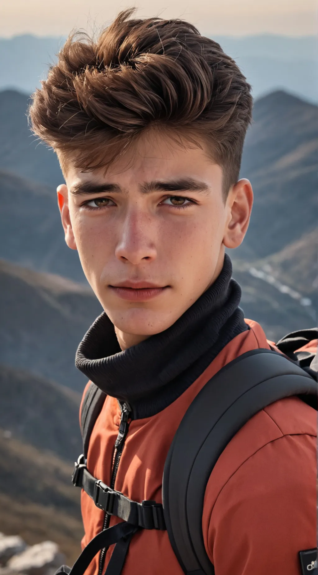 ai character: Aaron Gilmore ￼ background