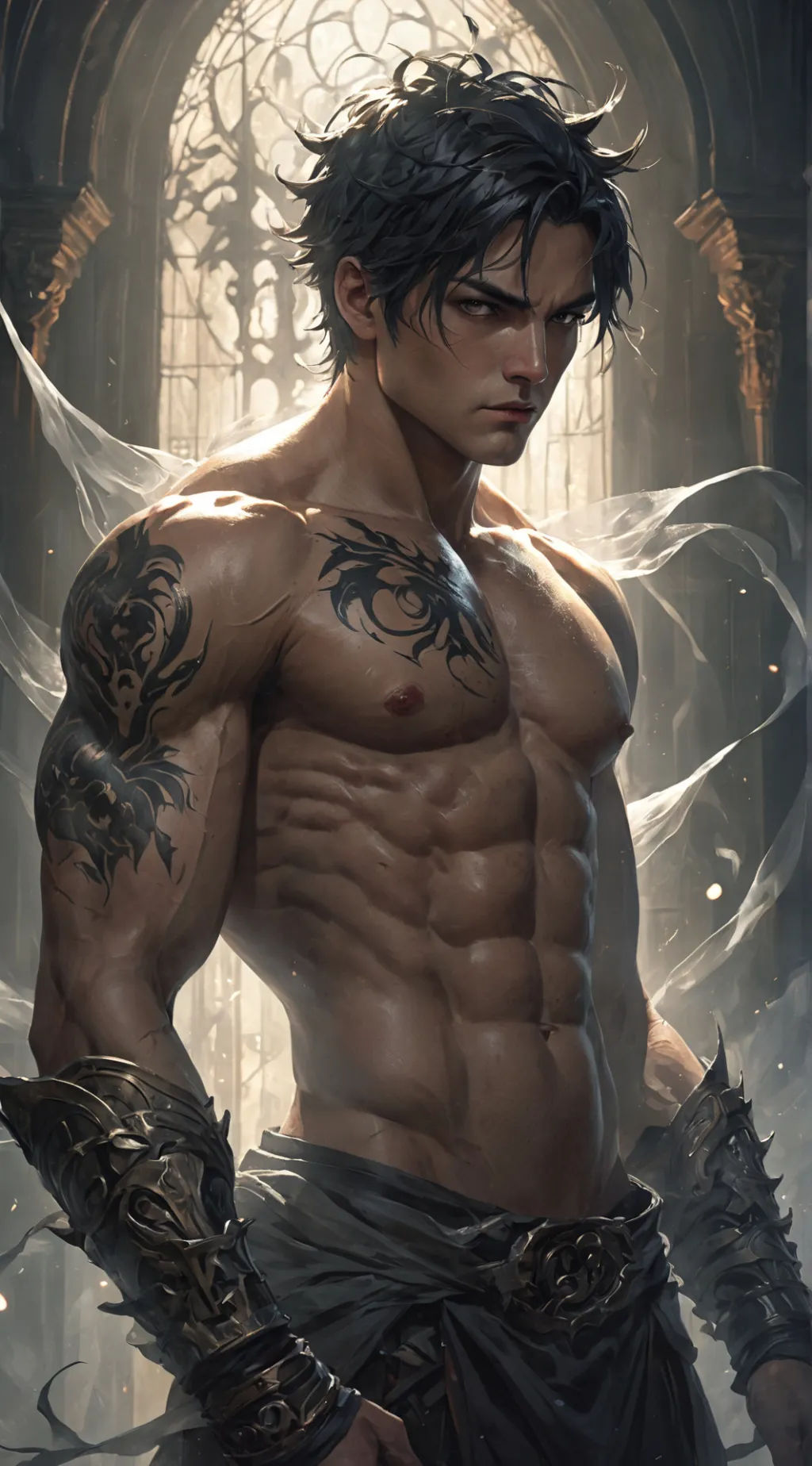 ai character: Elias Torres. background