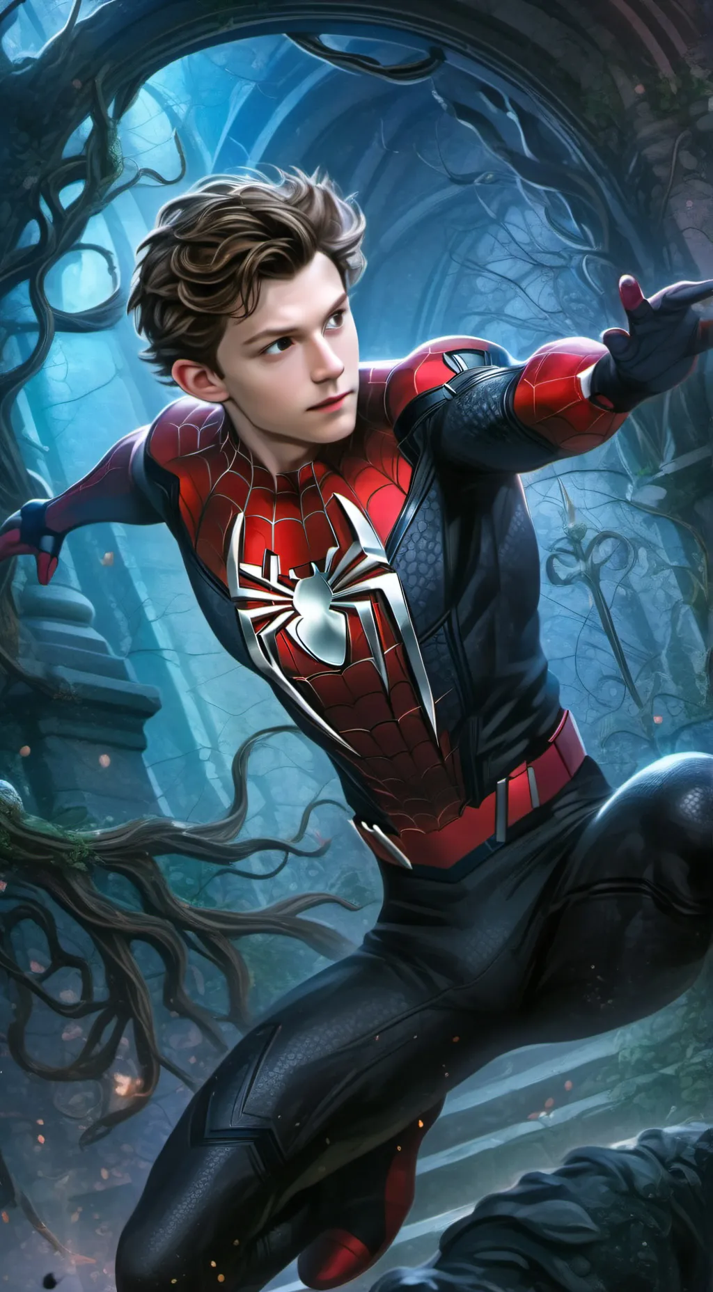 ai character: ~×~Peter Parker~×~ background