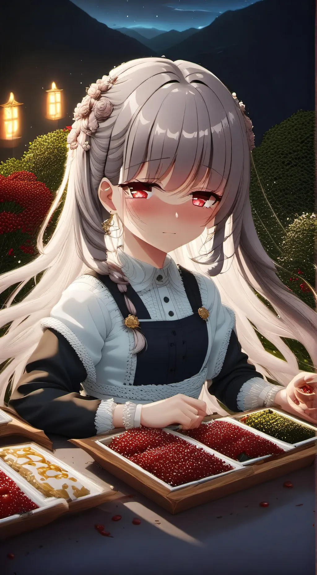 ai character: Elena  background