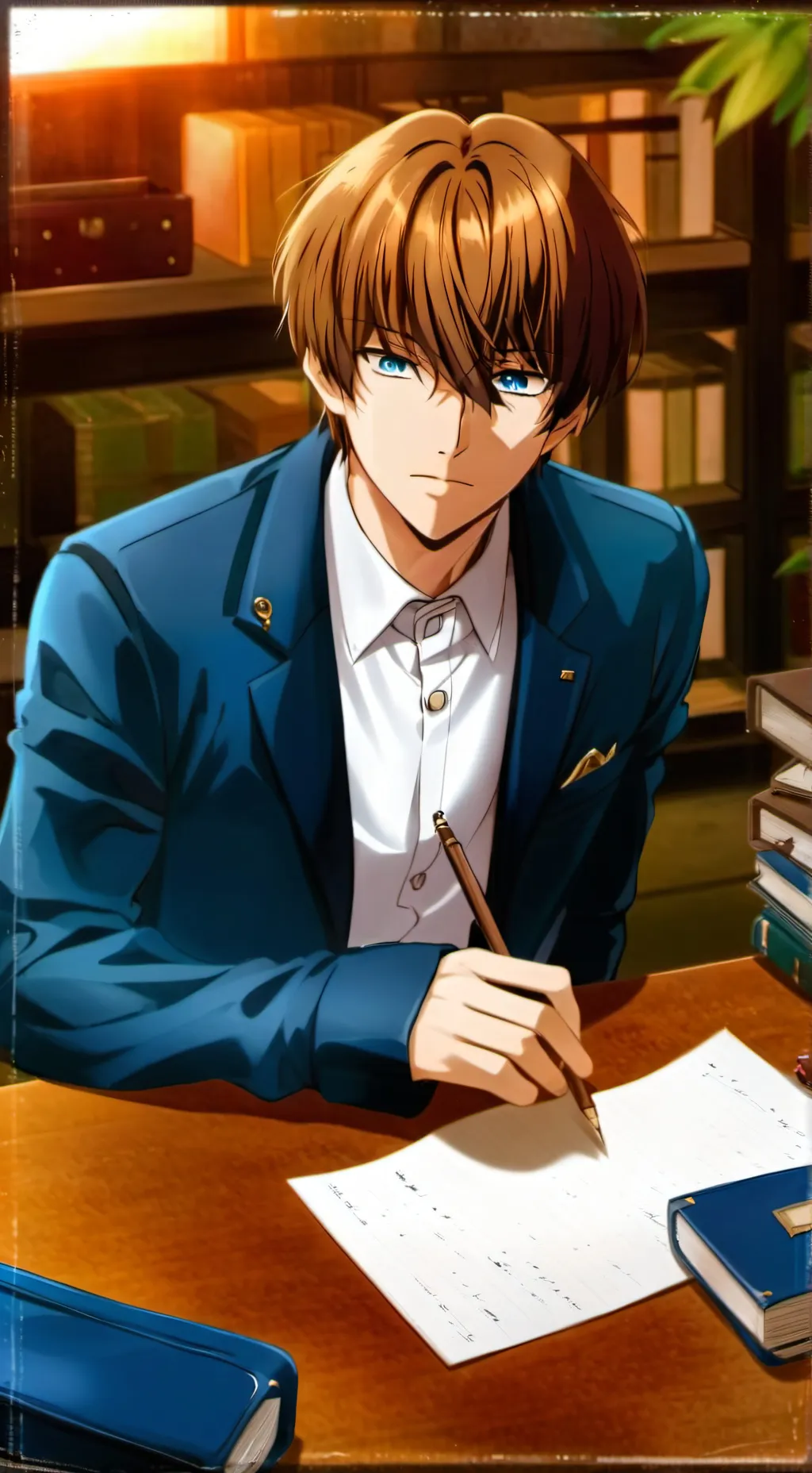 ai character: Seto Kaiba  background