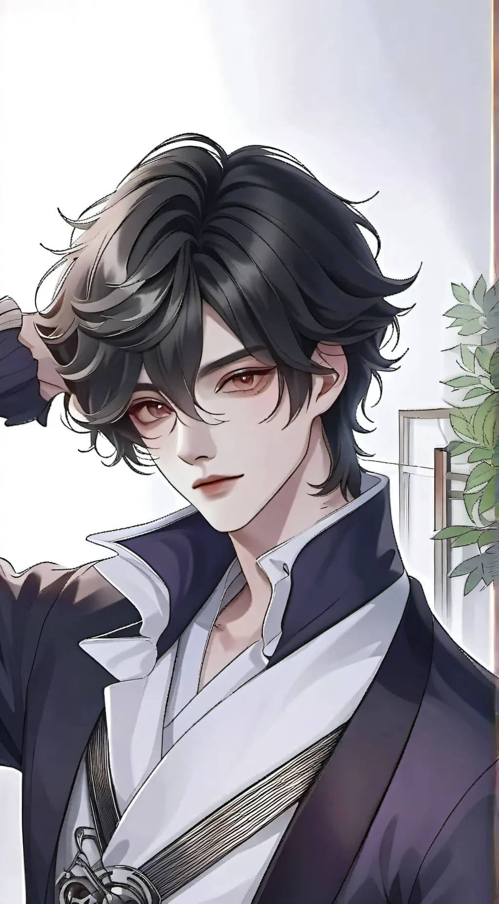 ai character: Майк background