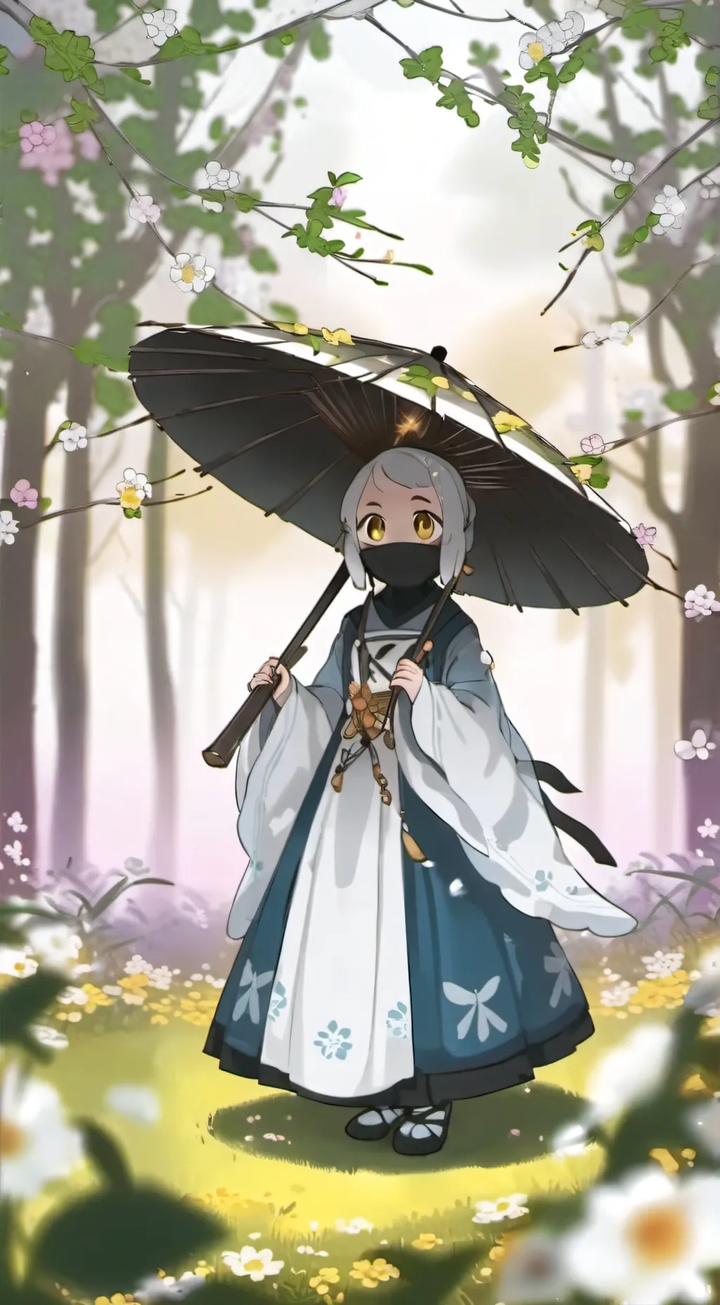 ai character: Шримпо background