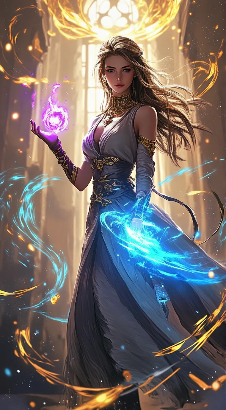 ai character: Summer has starte  background