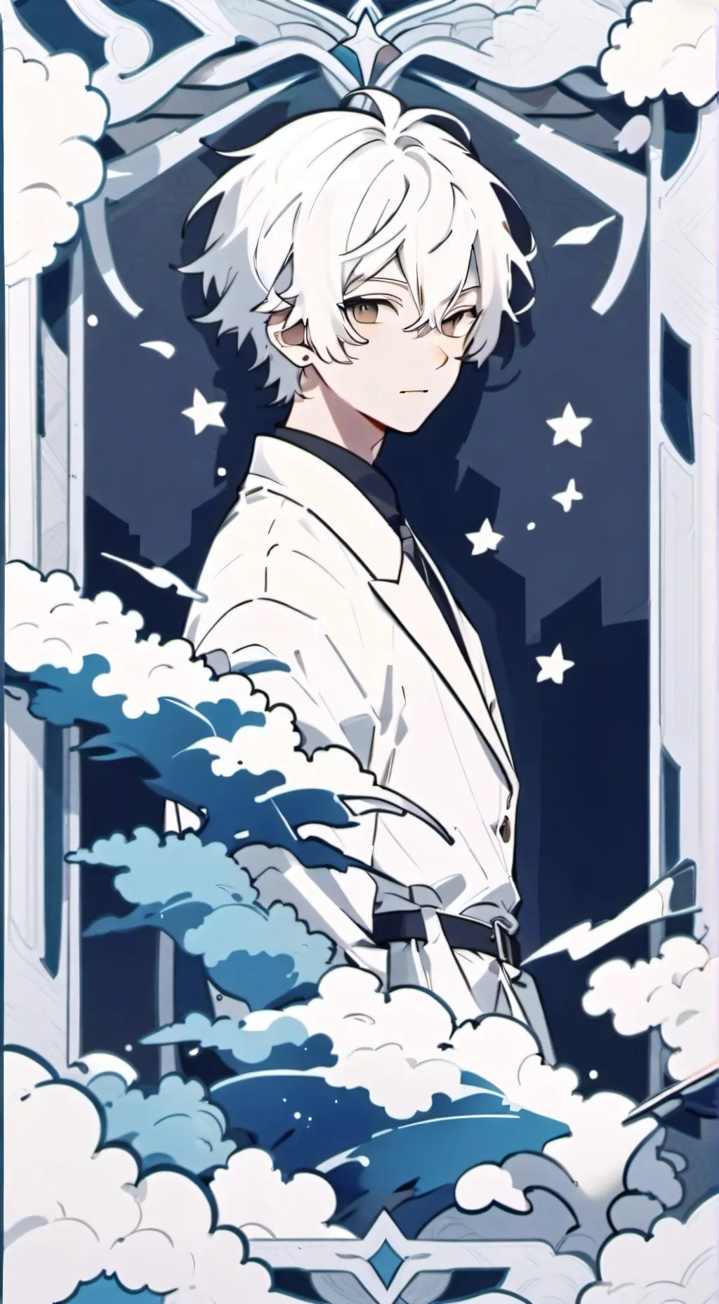 ai character: Circus trio background