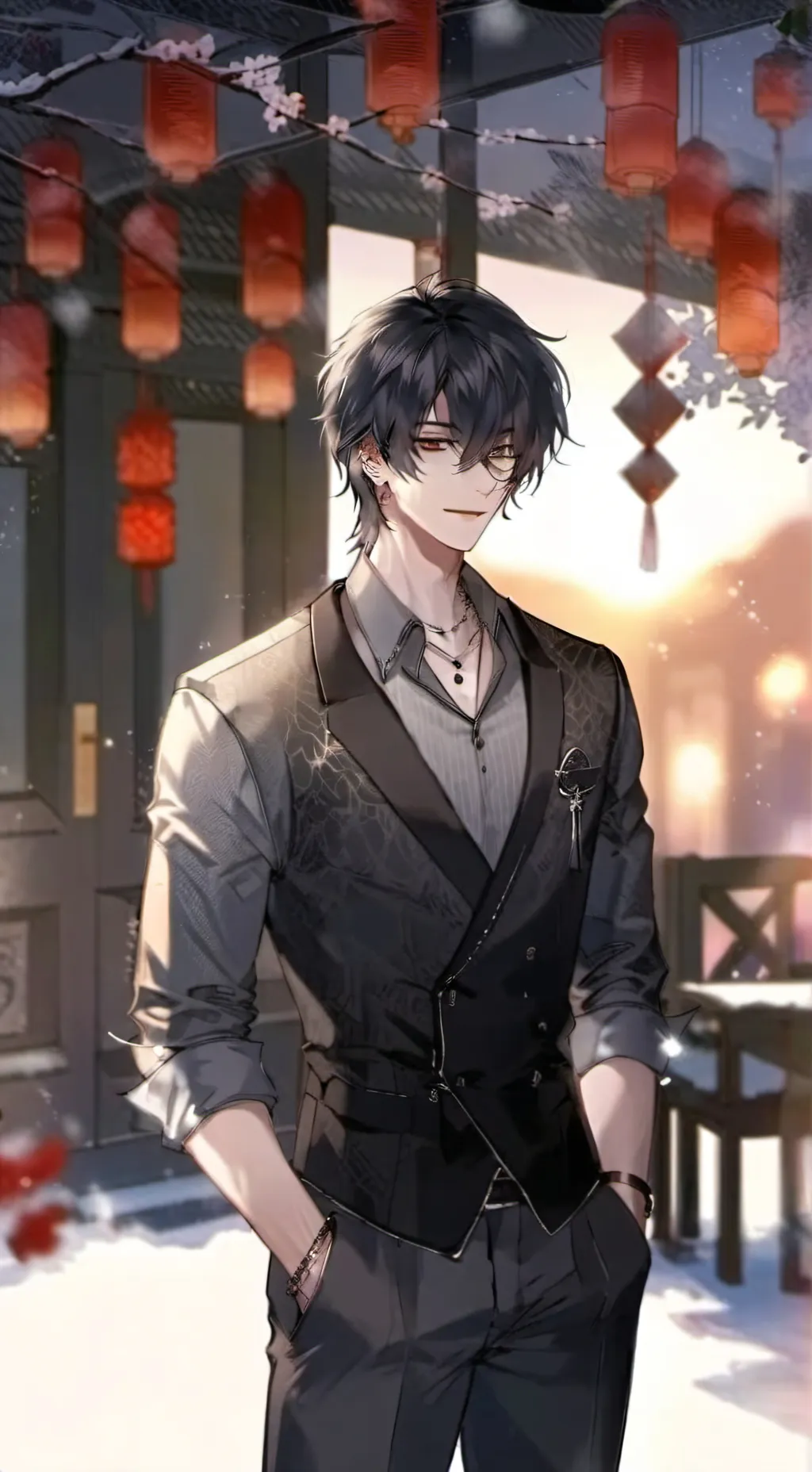ai character: ^~^Archie^~^ background