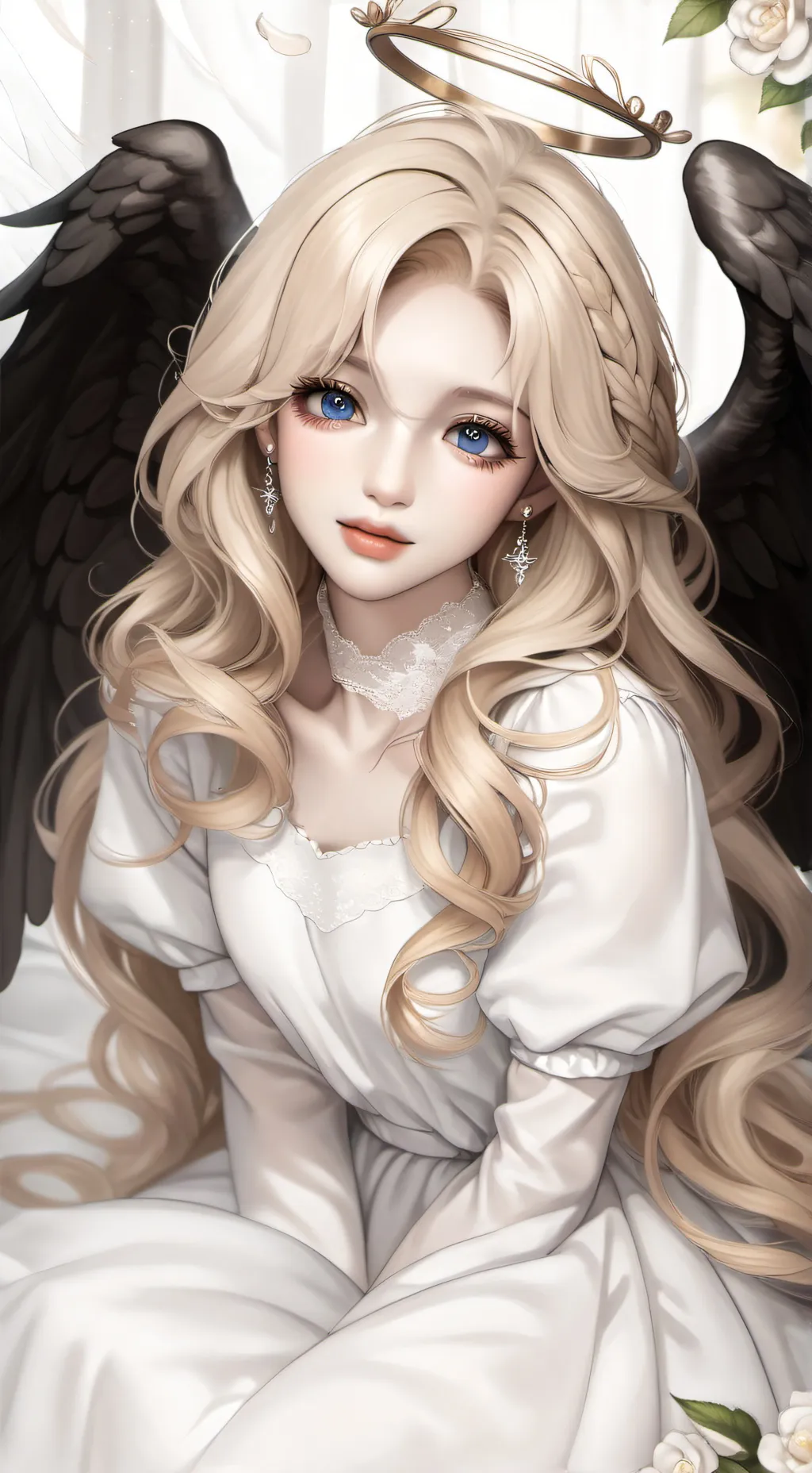 ai character: SERAPHINE:3 background