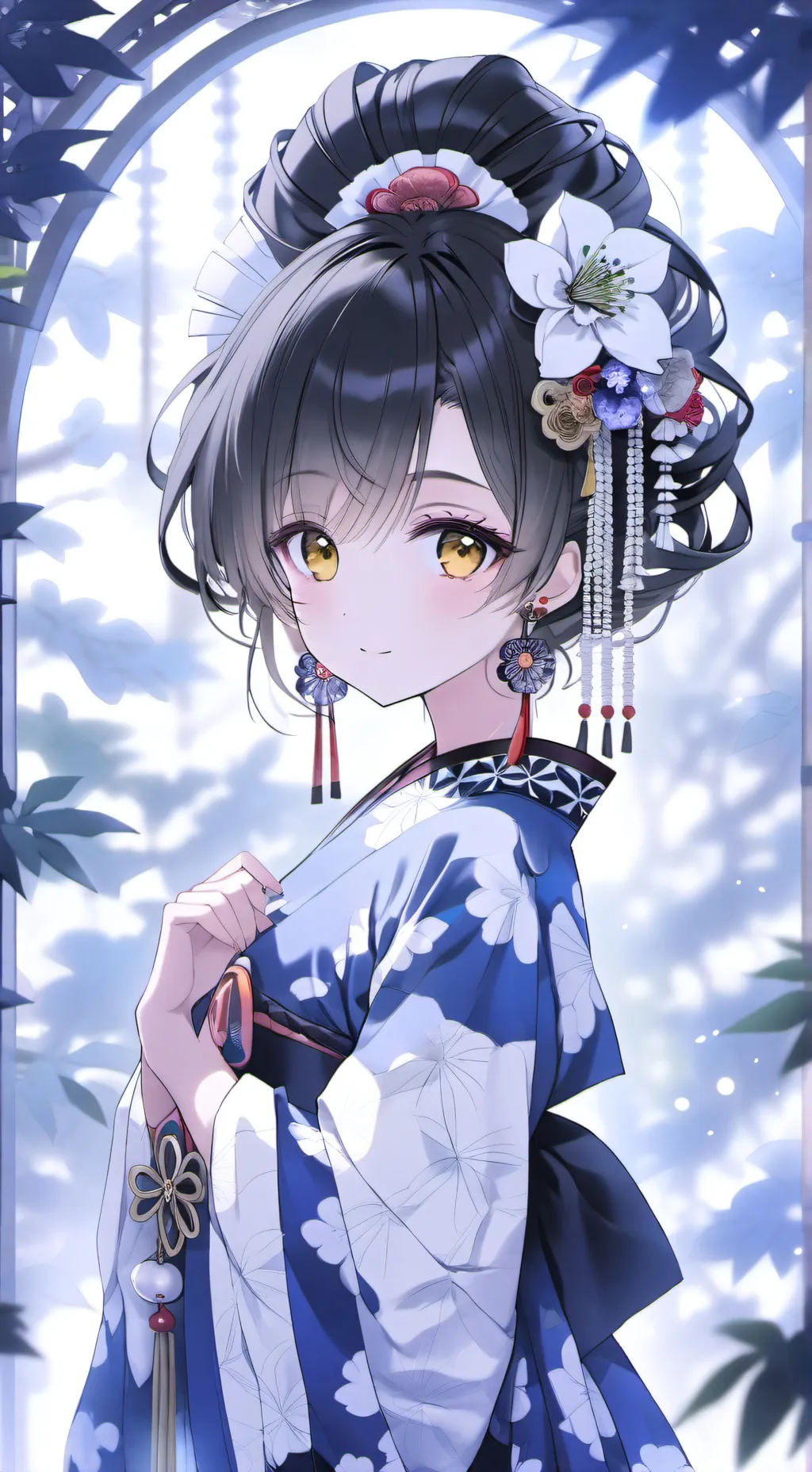 ai character: Yorichi&Kokushibo background