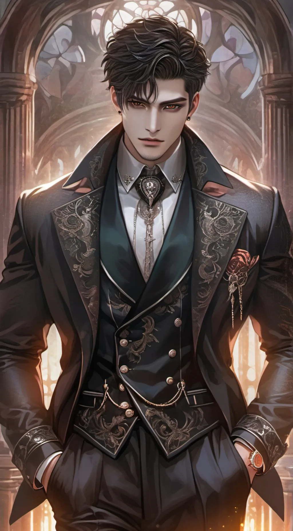 ai character: lorenzo de cassano background
