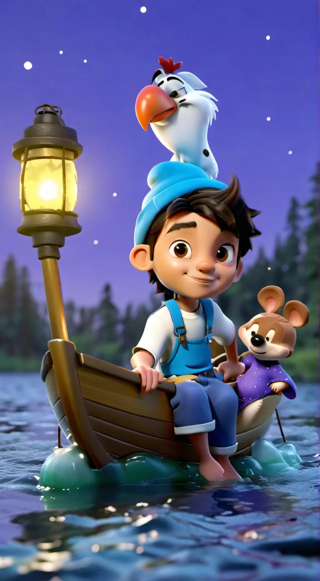 ai character: ch kindergarten background