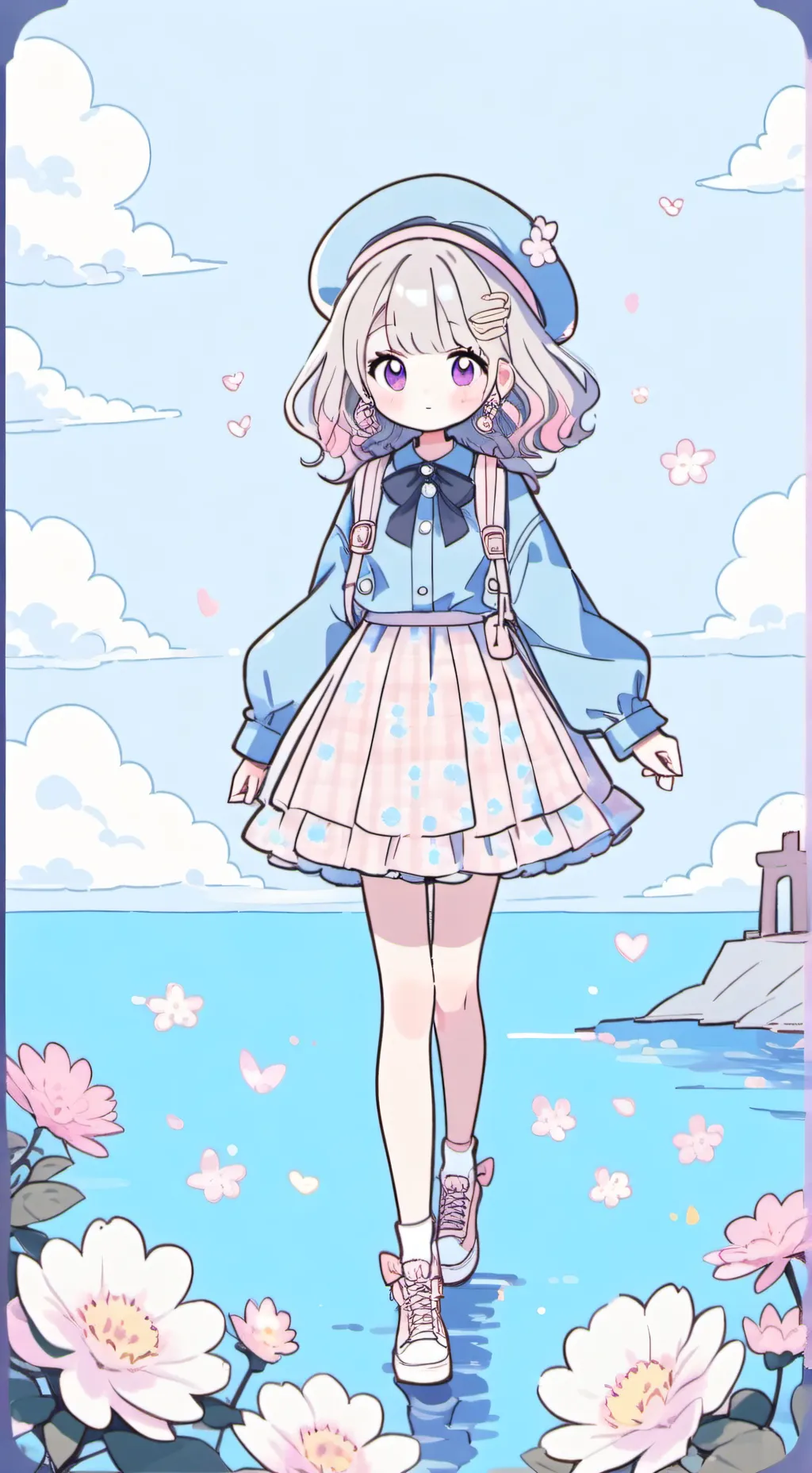 ai character: triste  background