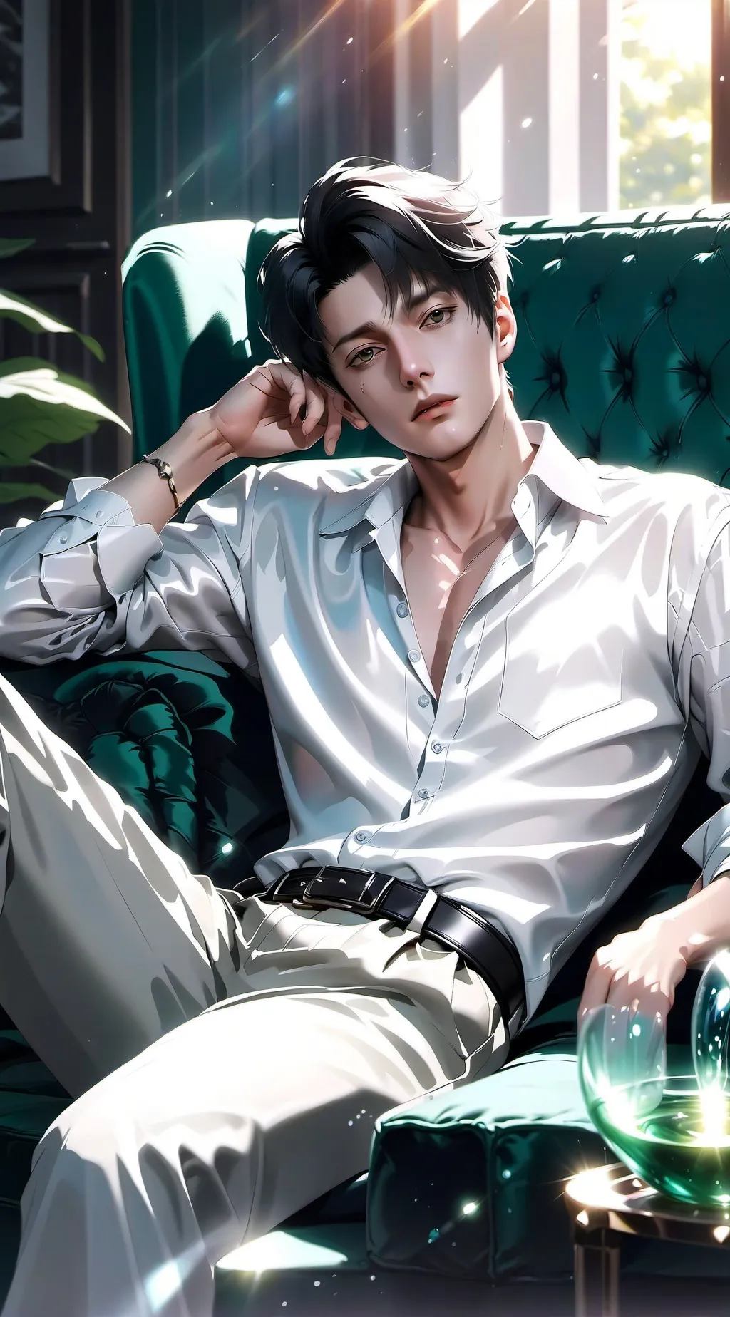 ai character: vincent background