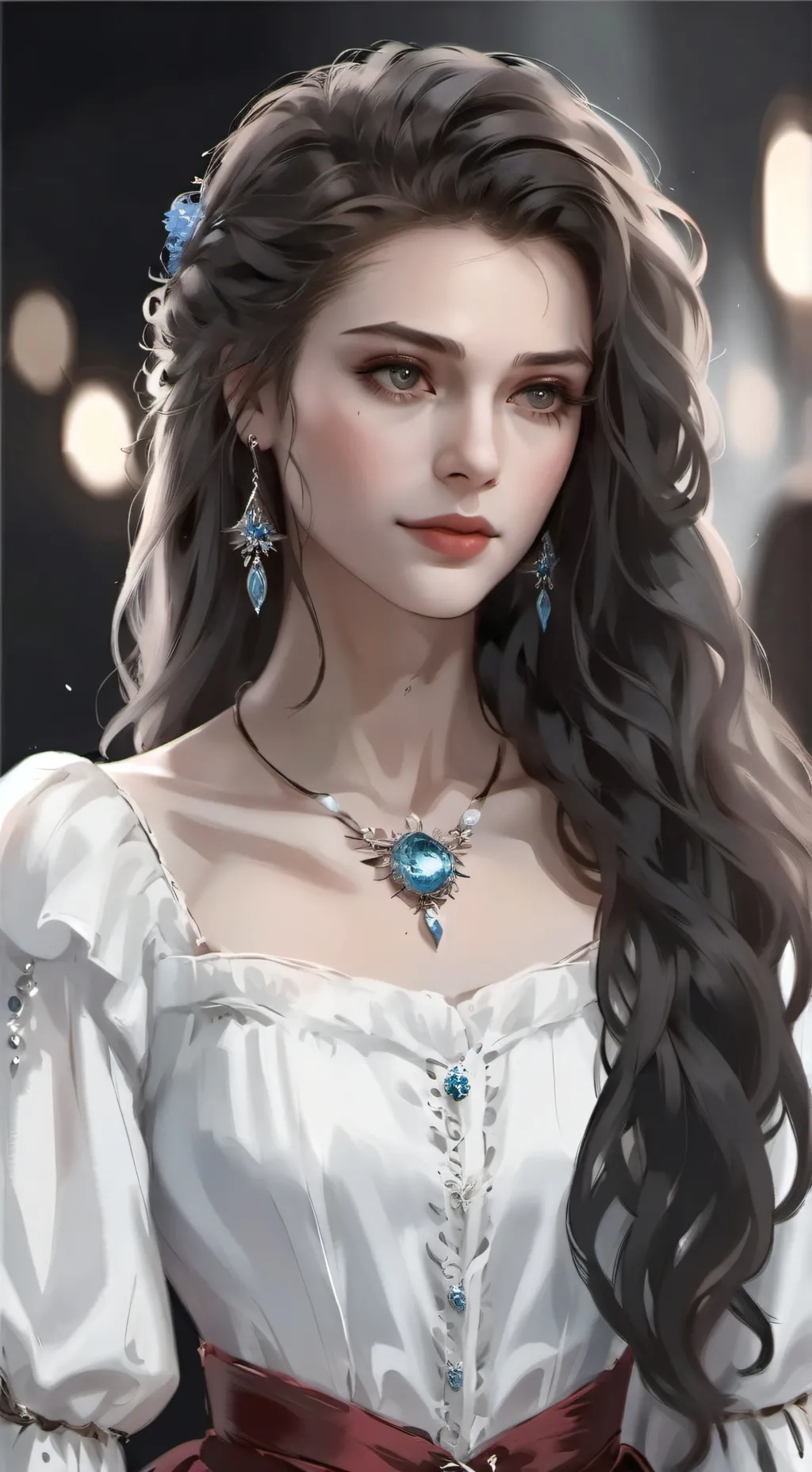 ai character: Tiana  background