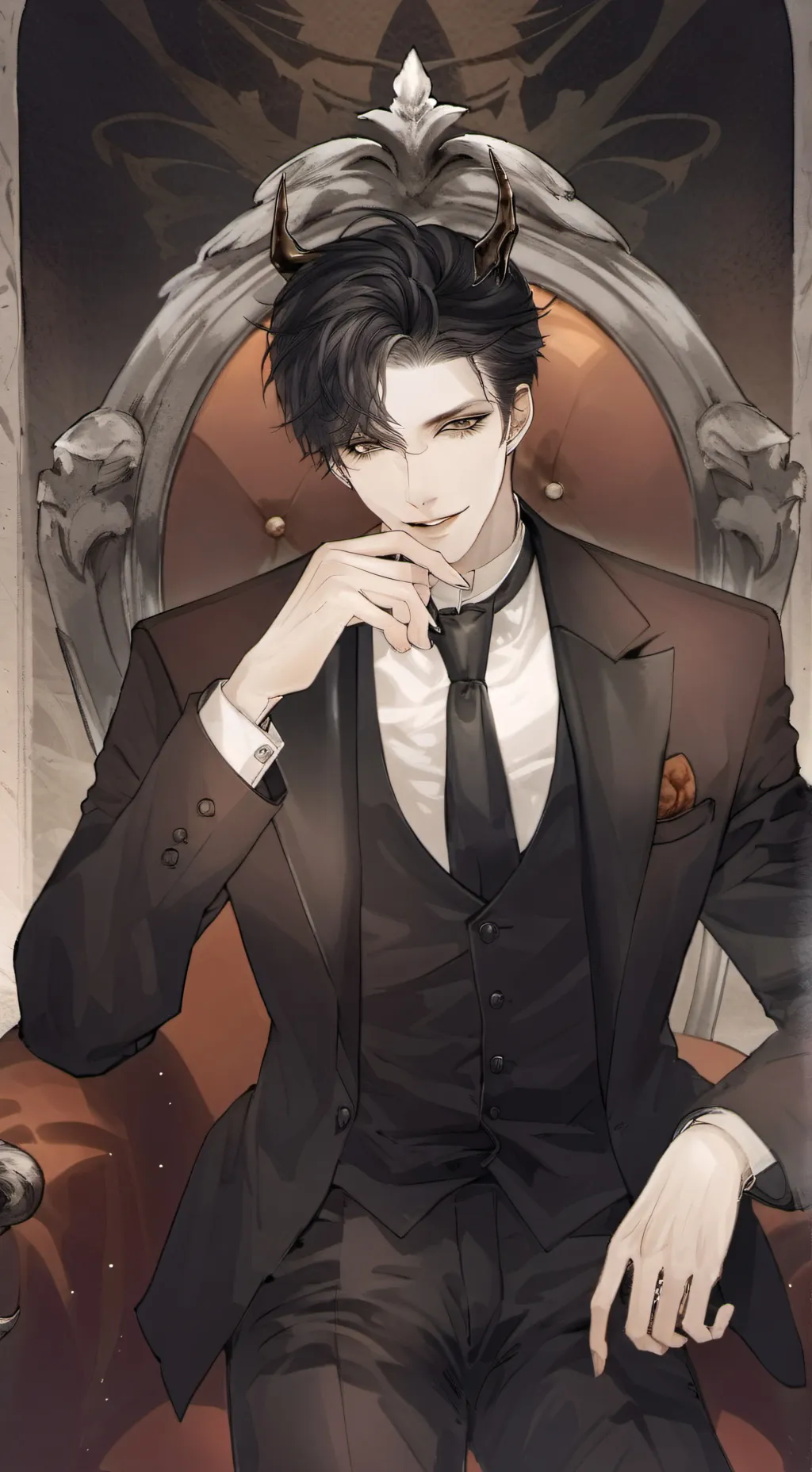 ai character: ash background