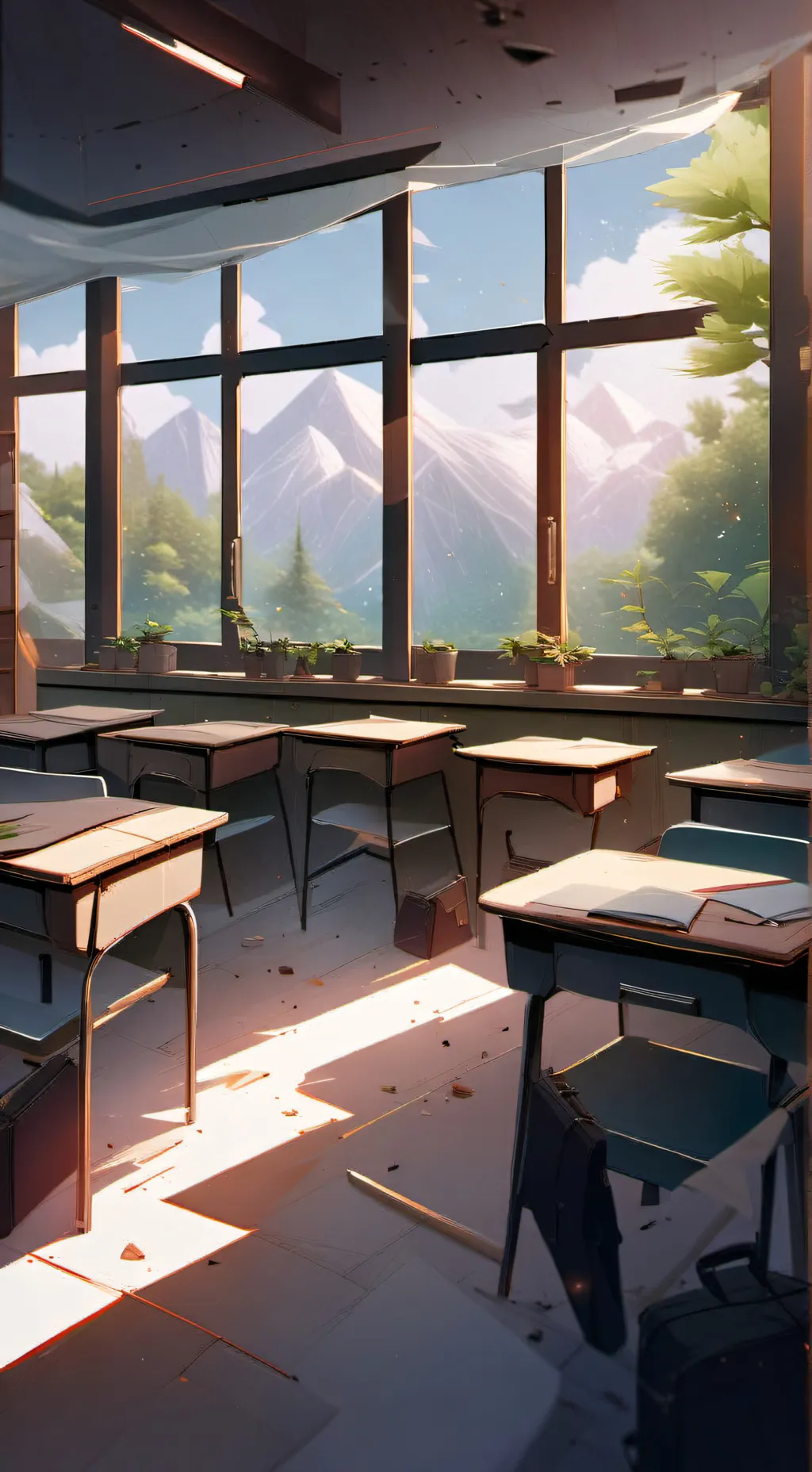 ai character: my classroom background