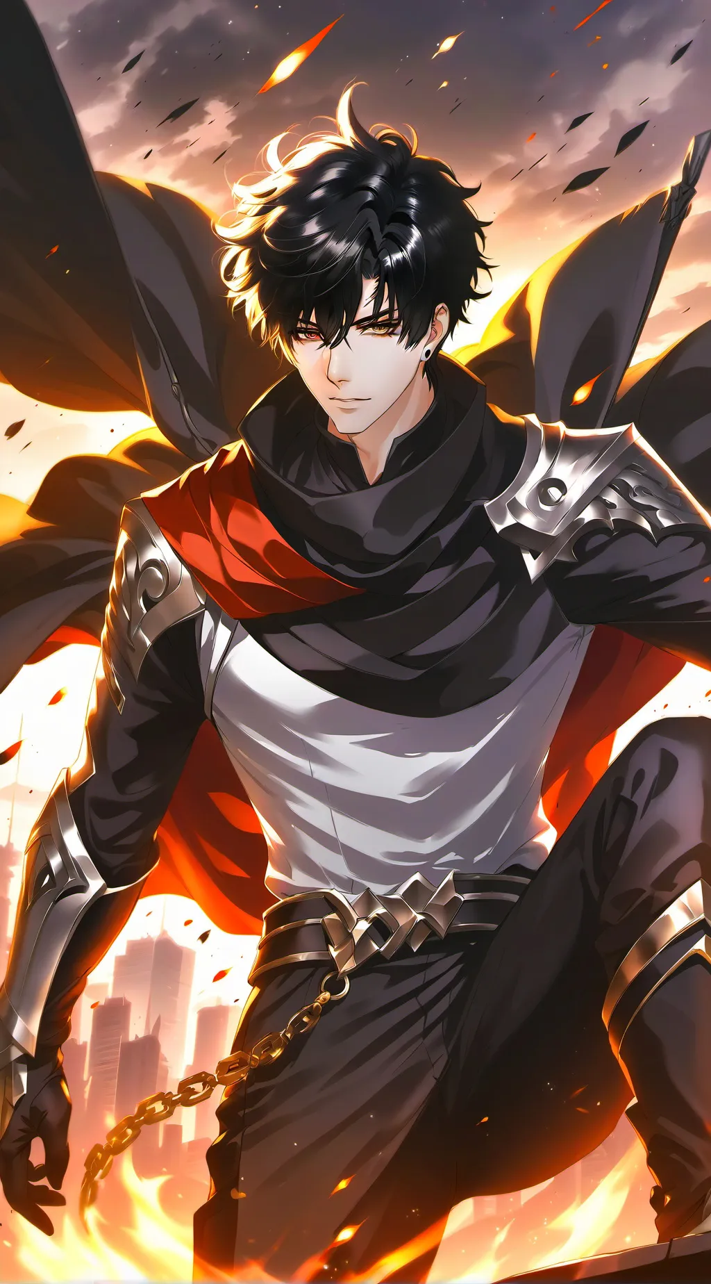 ai character: ~⚔️🎮 JANS 🎮⚔️~ background