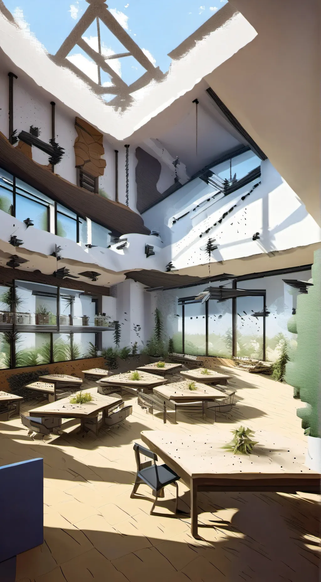 ai character: escuela💋 background