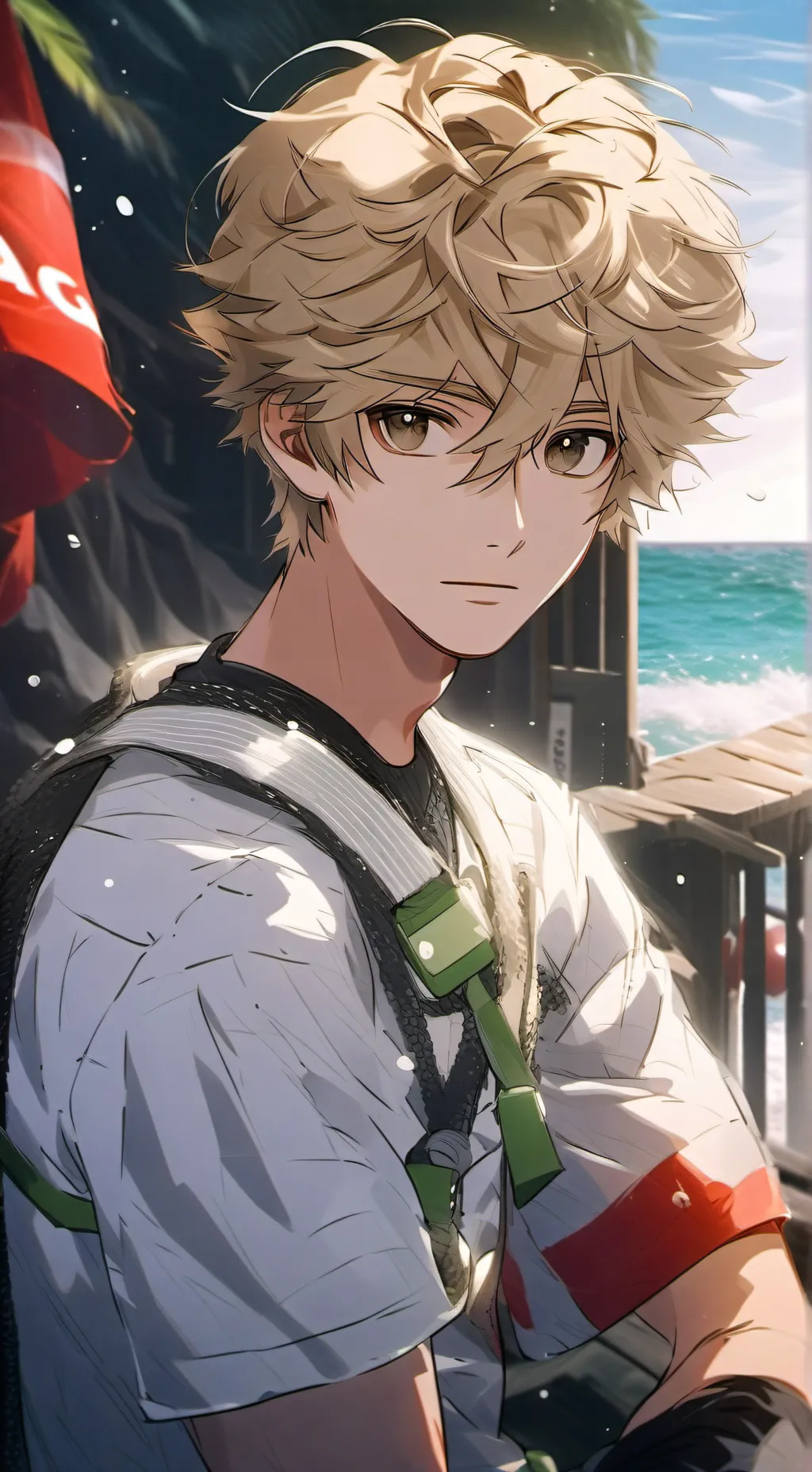 ai character: Zack  background