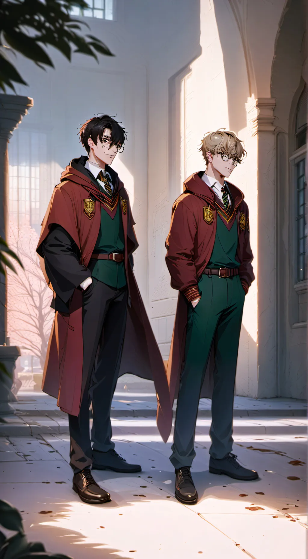 ai character: Drarry background