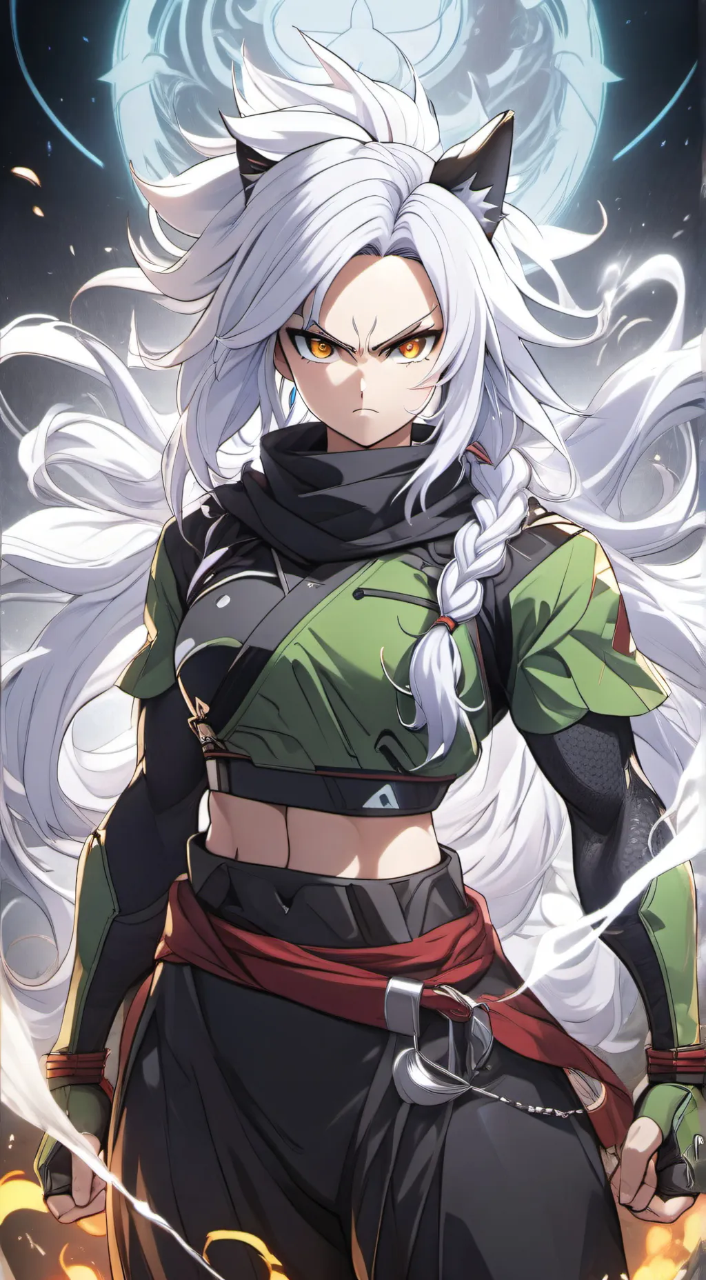ai character: Lunarara background