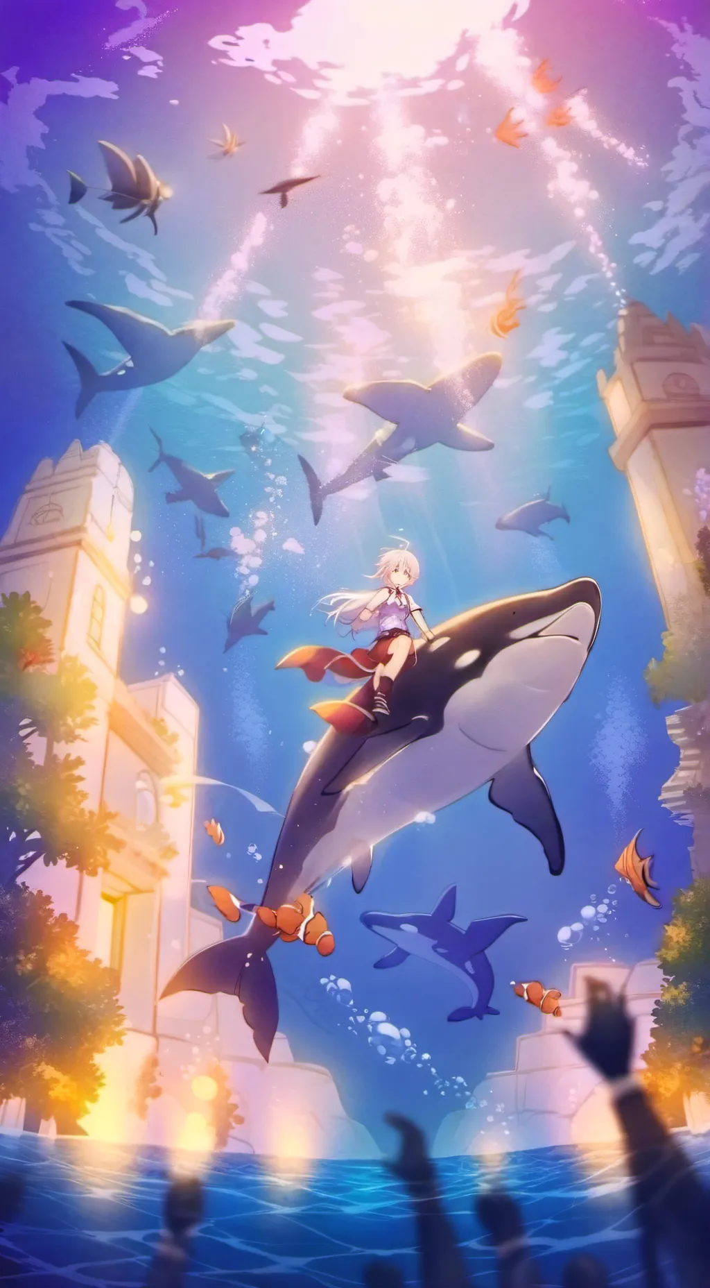 ai character: anemo boys  background