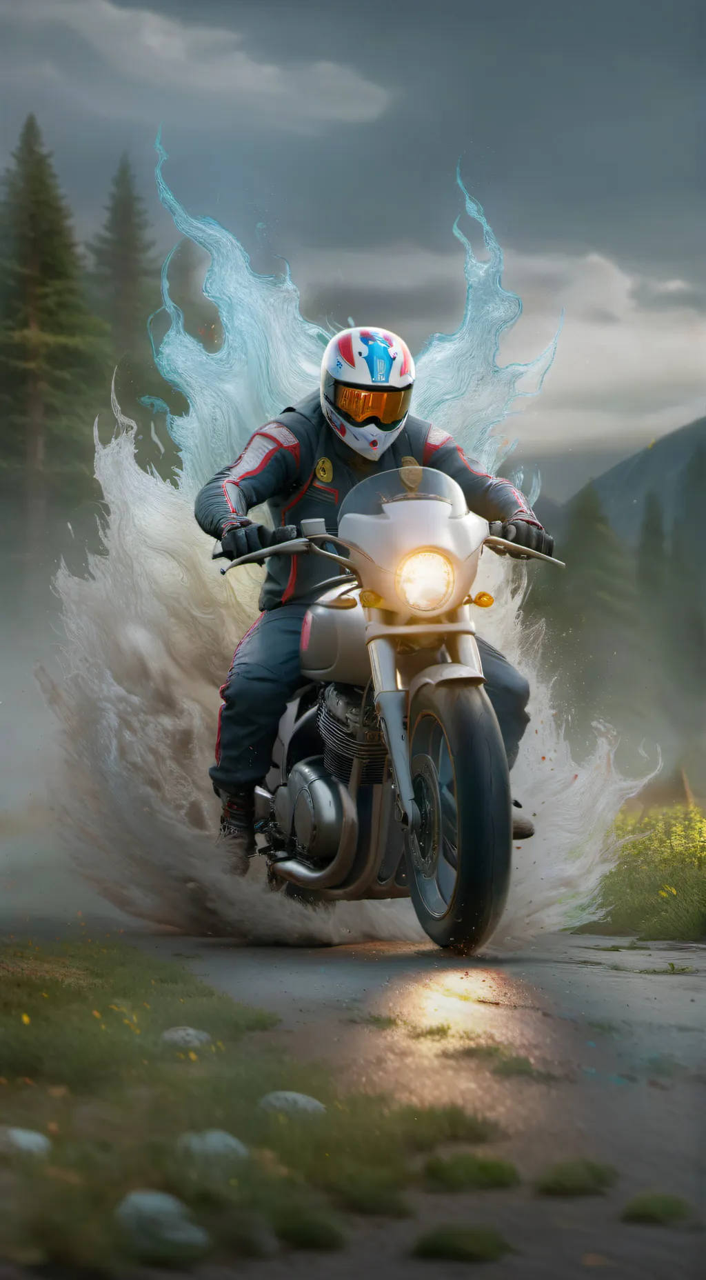 ai character: xander  background