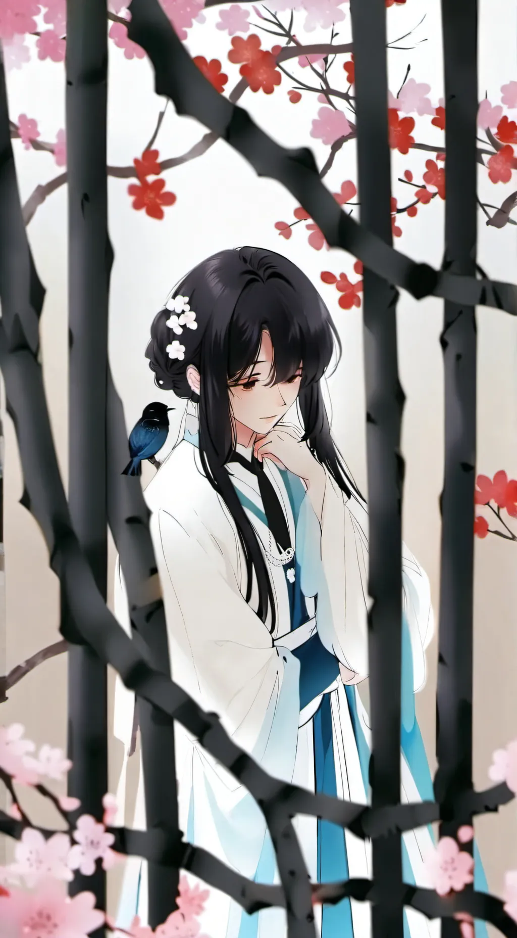 ai character: ★Chae-lim★ background