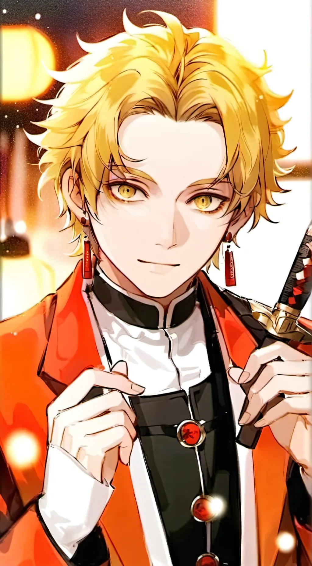 ai character: zenitsu  background