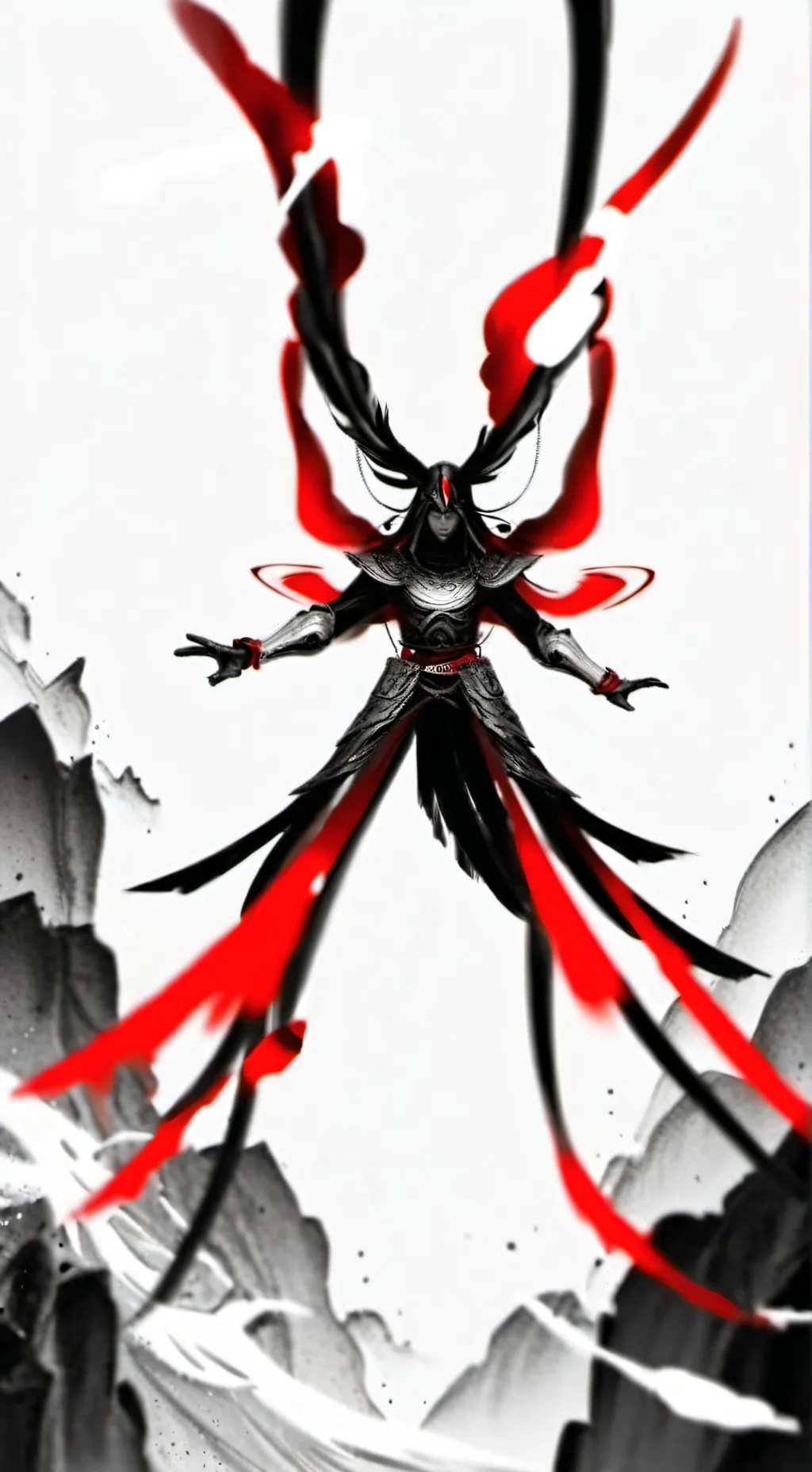 ai character: Демо мита background