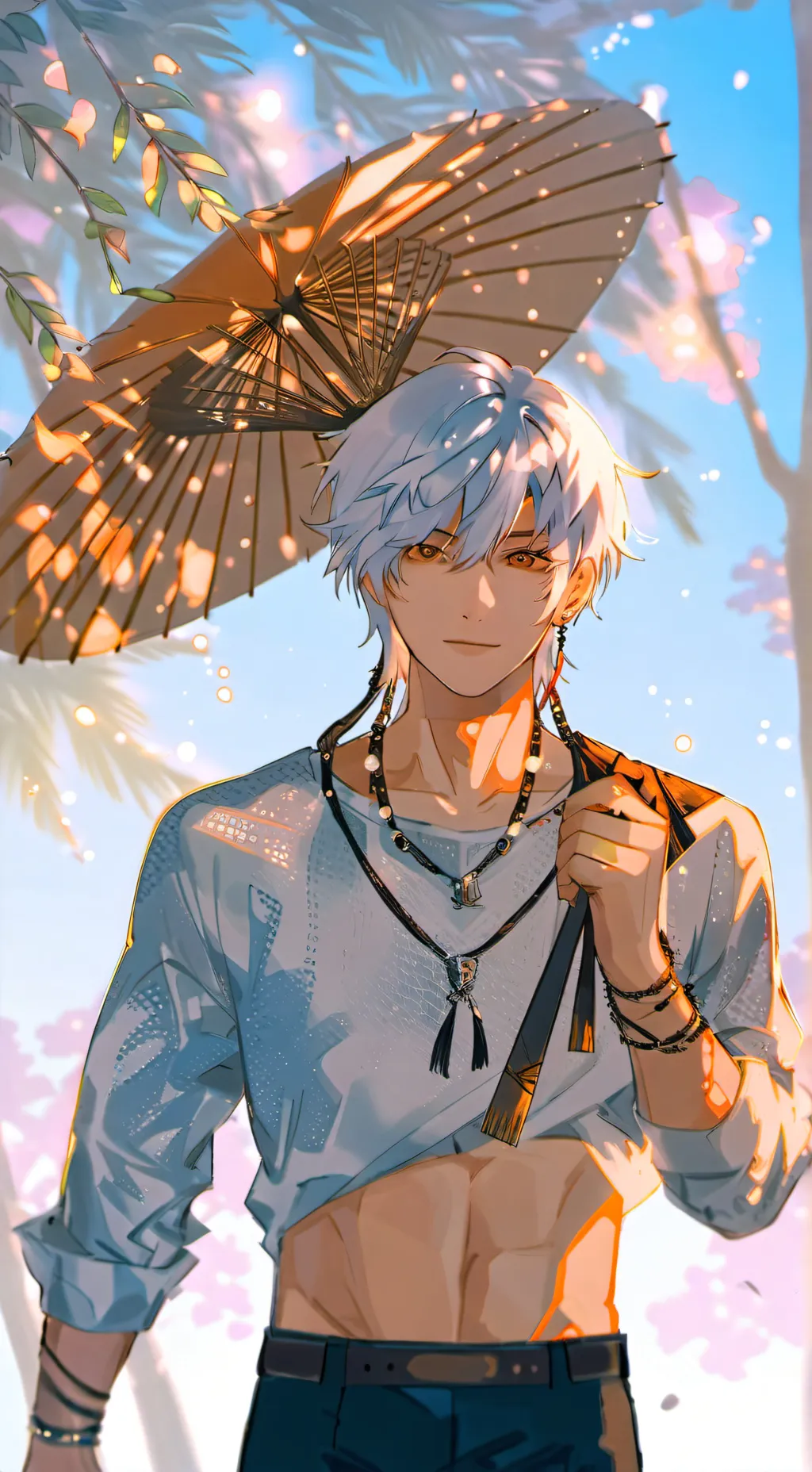ai character: shoto todoroki background