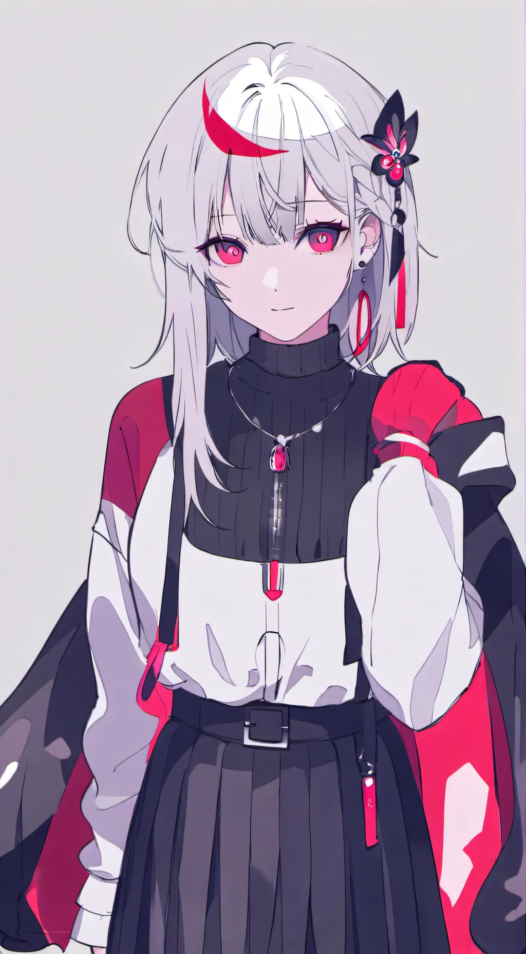 ai character: mha but eye color background