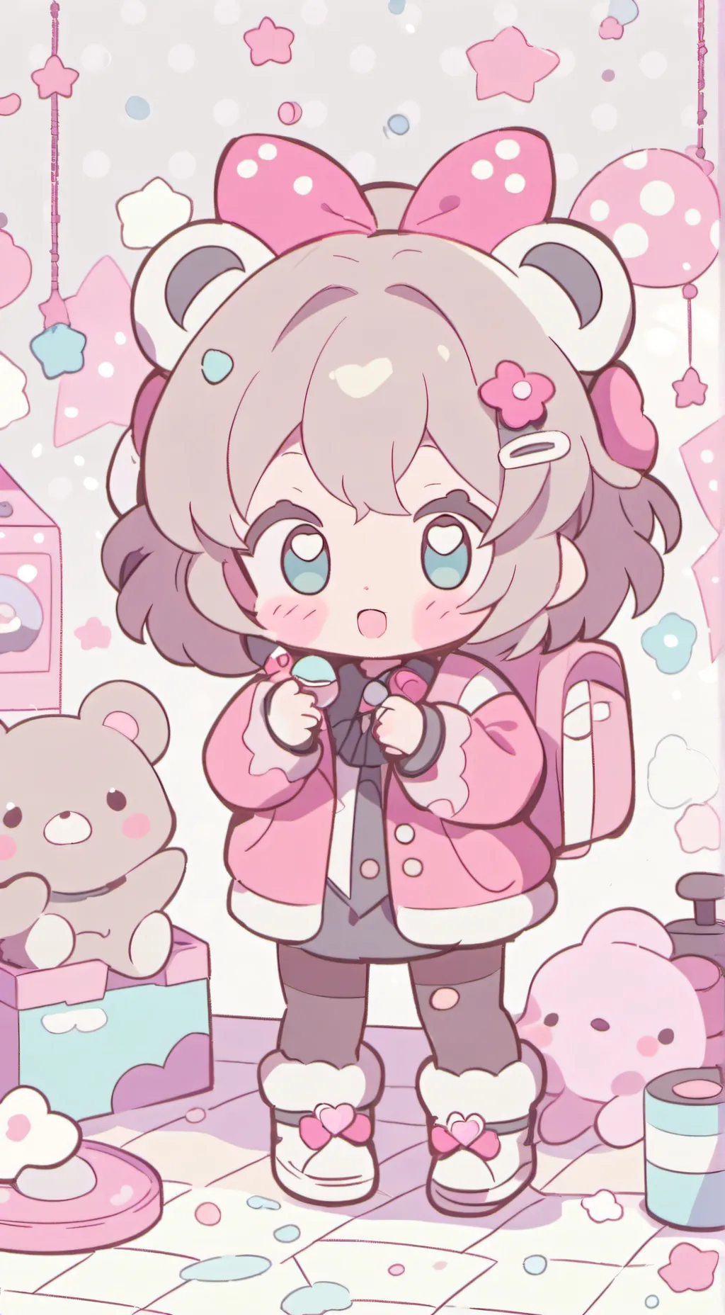 ai character:  Milas New Daycare background