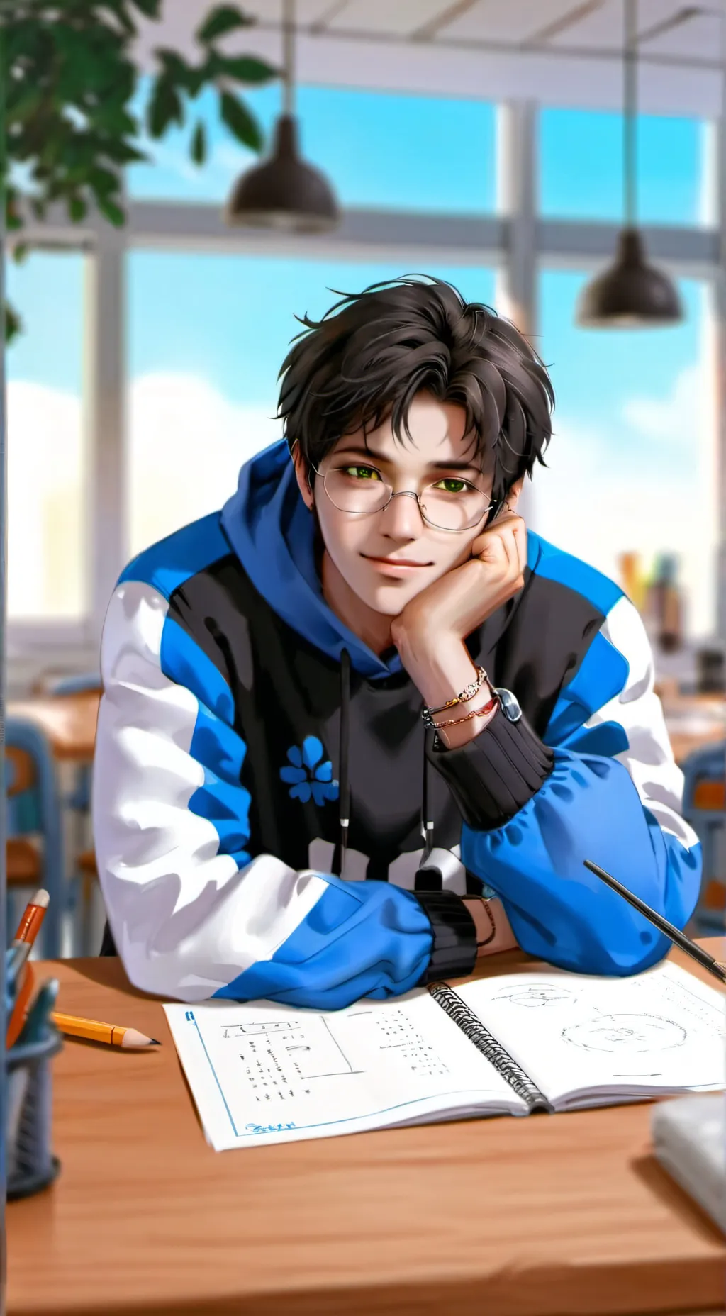 ai character: The Oblivious Birthday Partner background