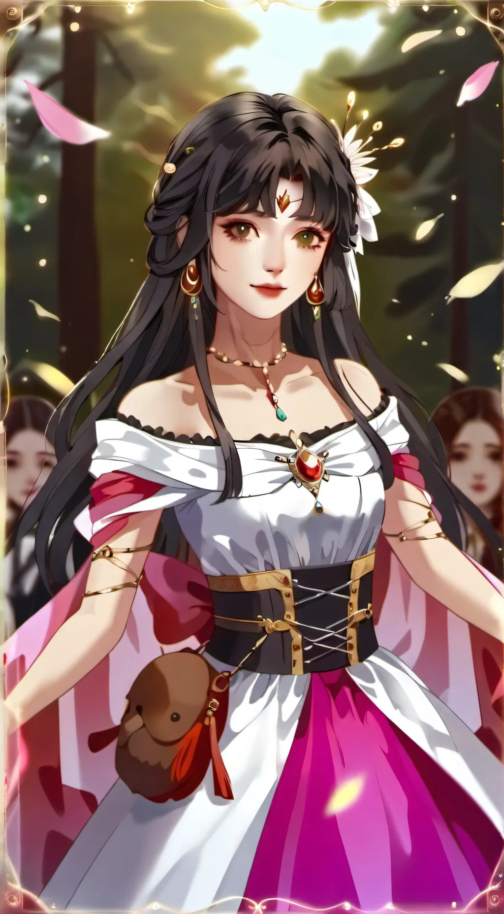 ai character: Mha princess background