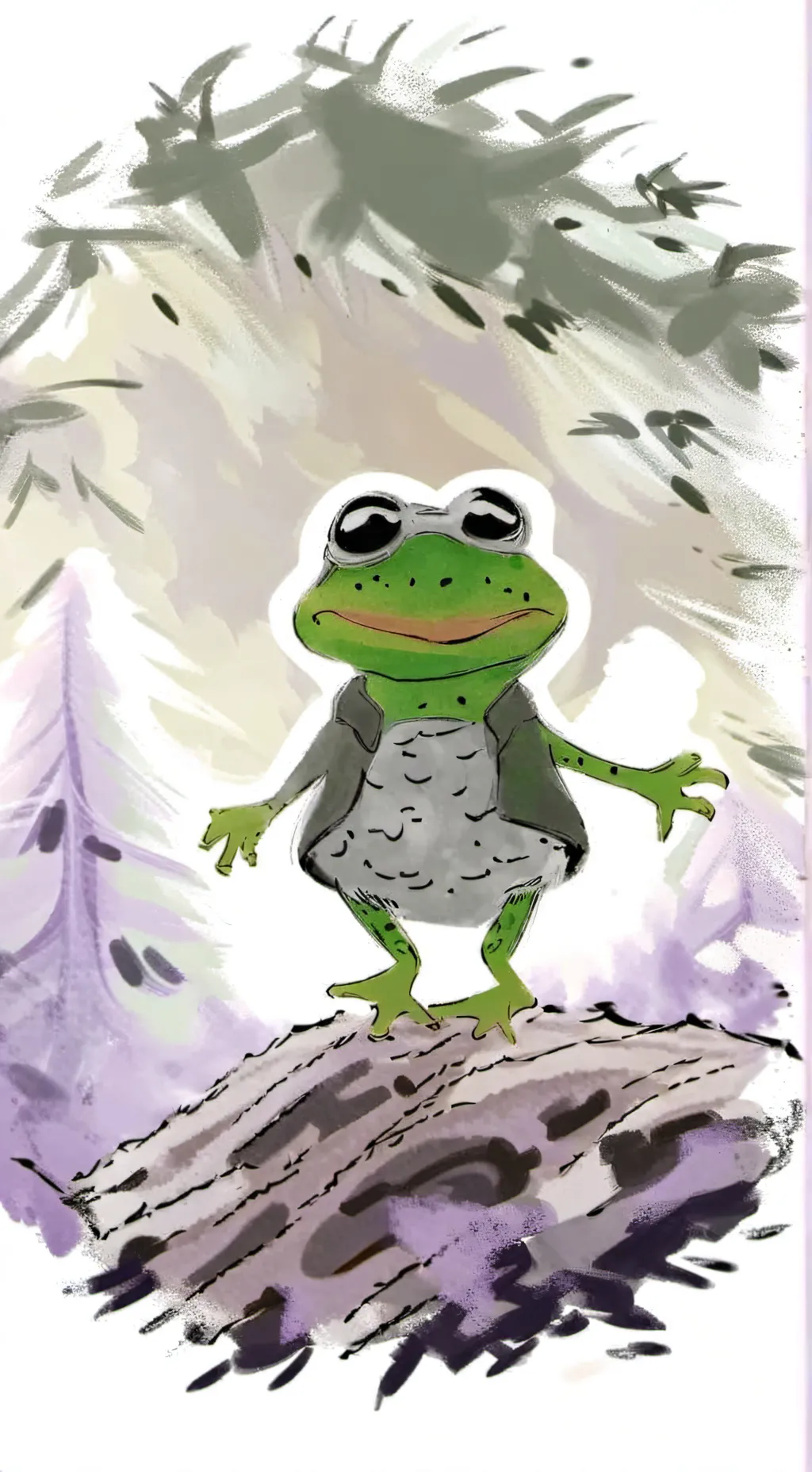 ai character: sapo background