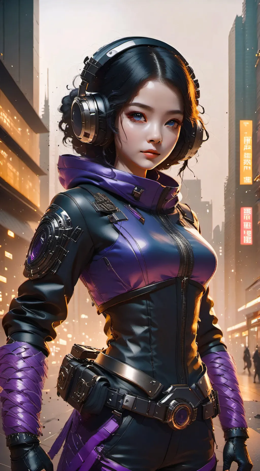 ai character: Mackenzie  background
