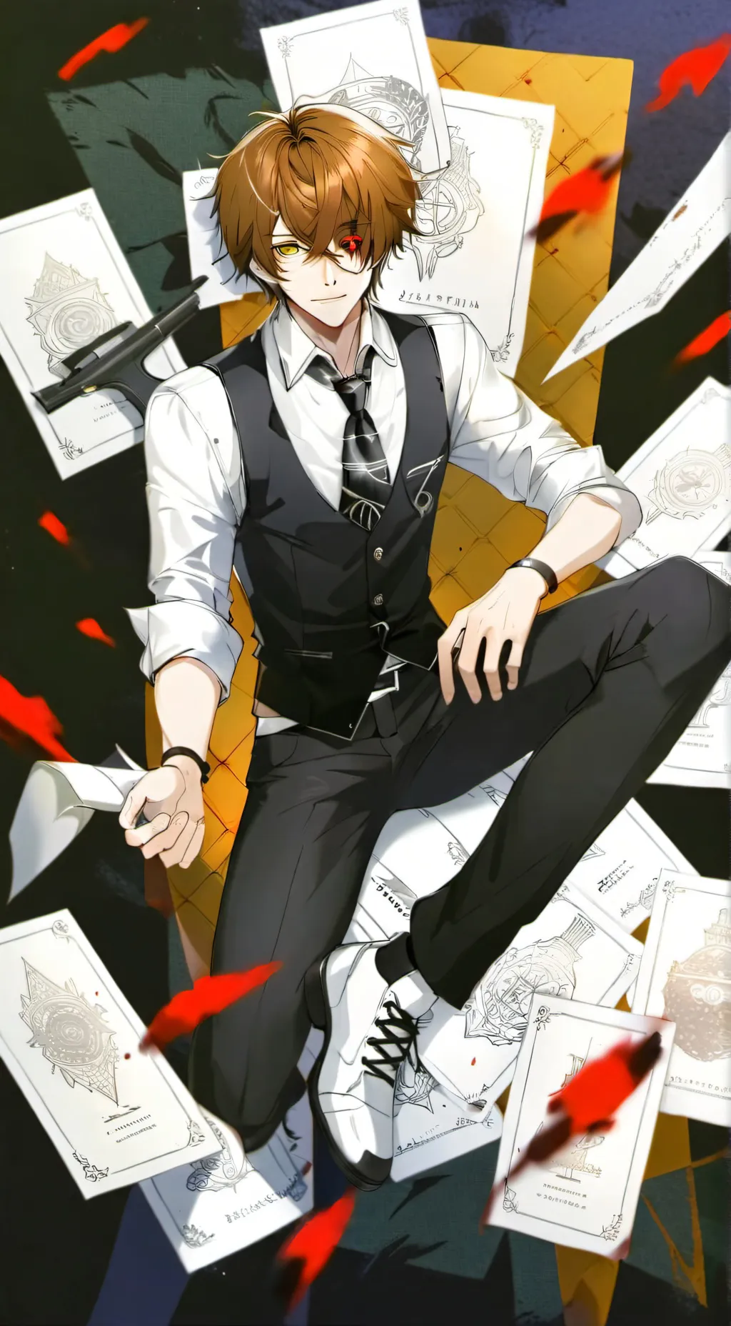 ai character: ❤️Laughing Jack❤️ background