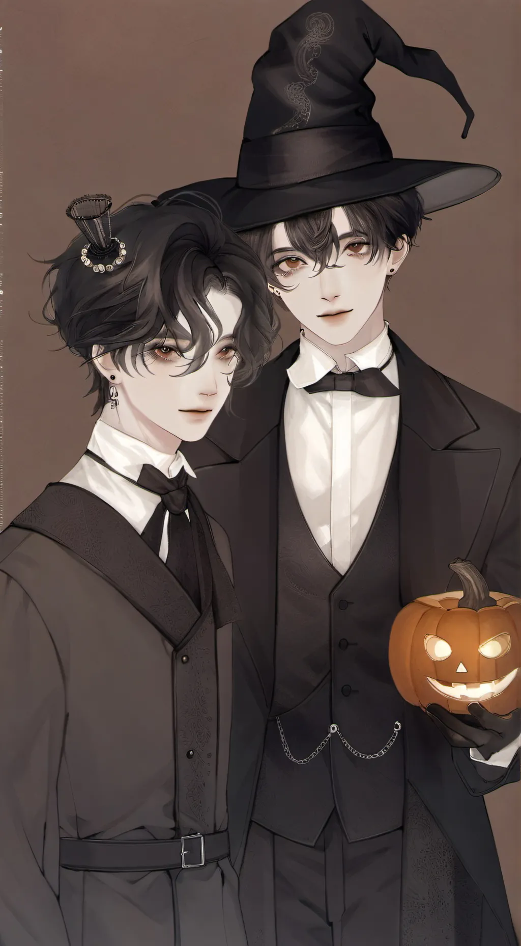 ai character: 🎃SKZ Halloween 🎃 background
