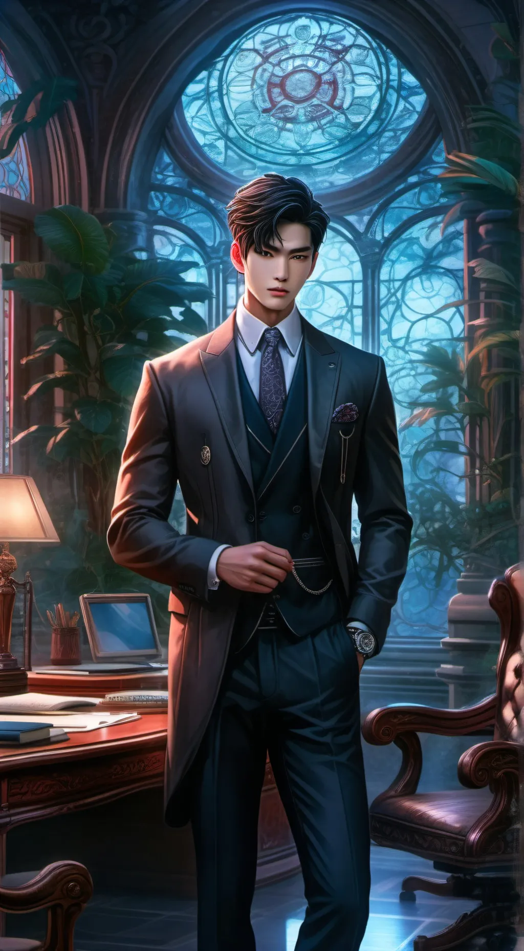 ai character: Kayel background
