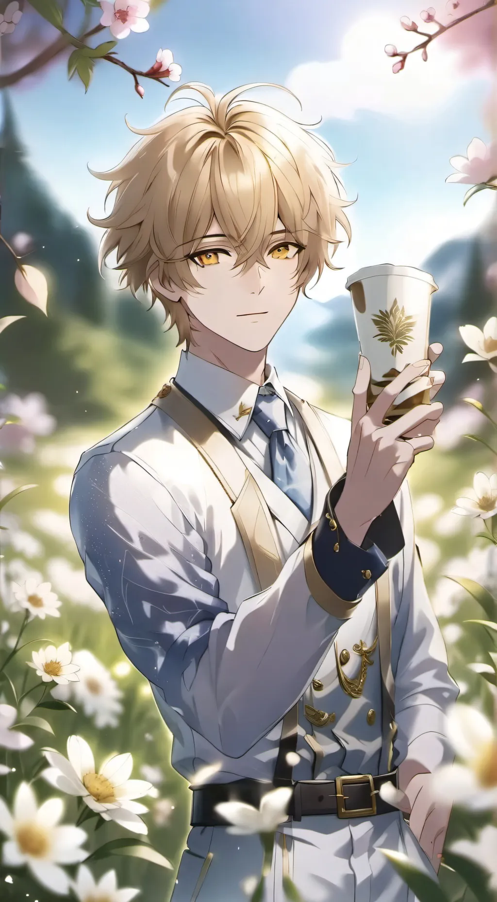 ai character: Michael  background