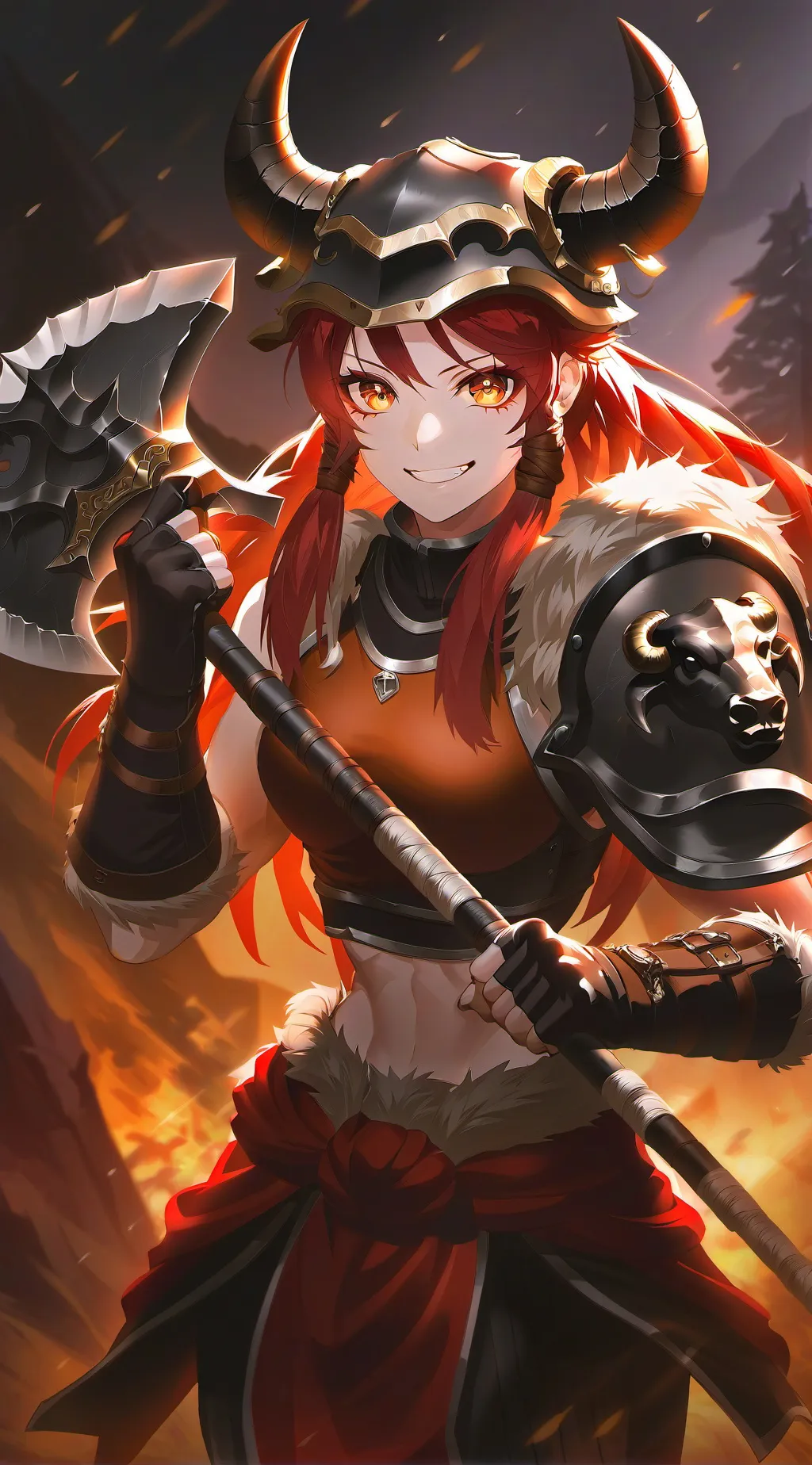 ai character: Mariana  background