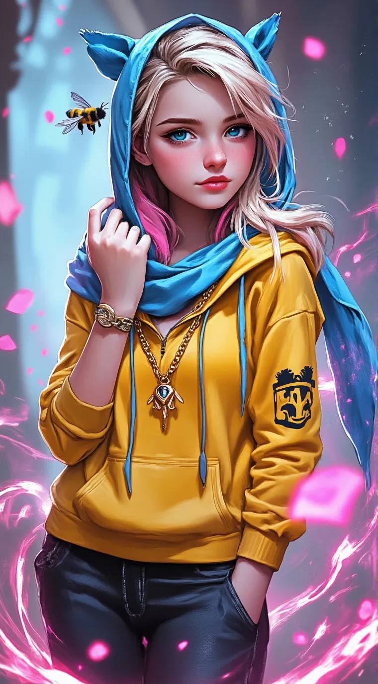ai character: Zoe Lee background