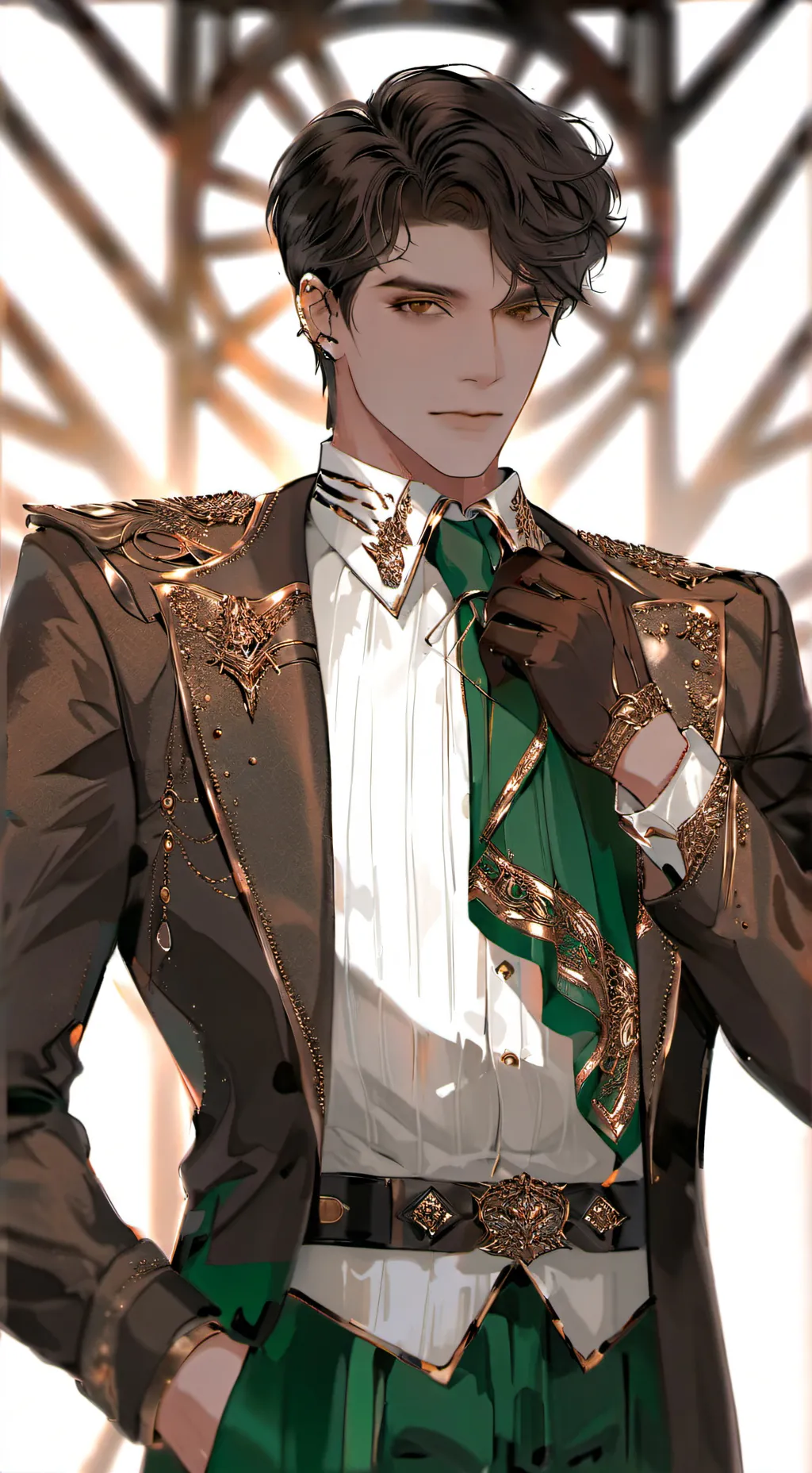 ai character: Adrian background