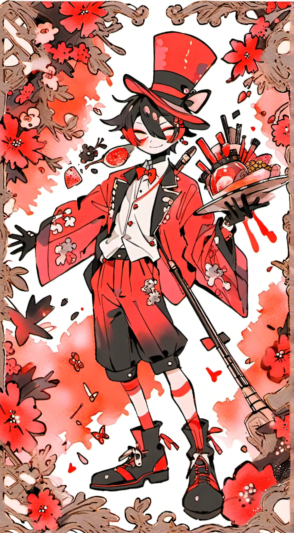 ai character: Hh swapped  background