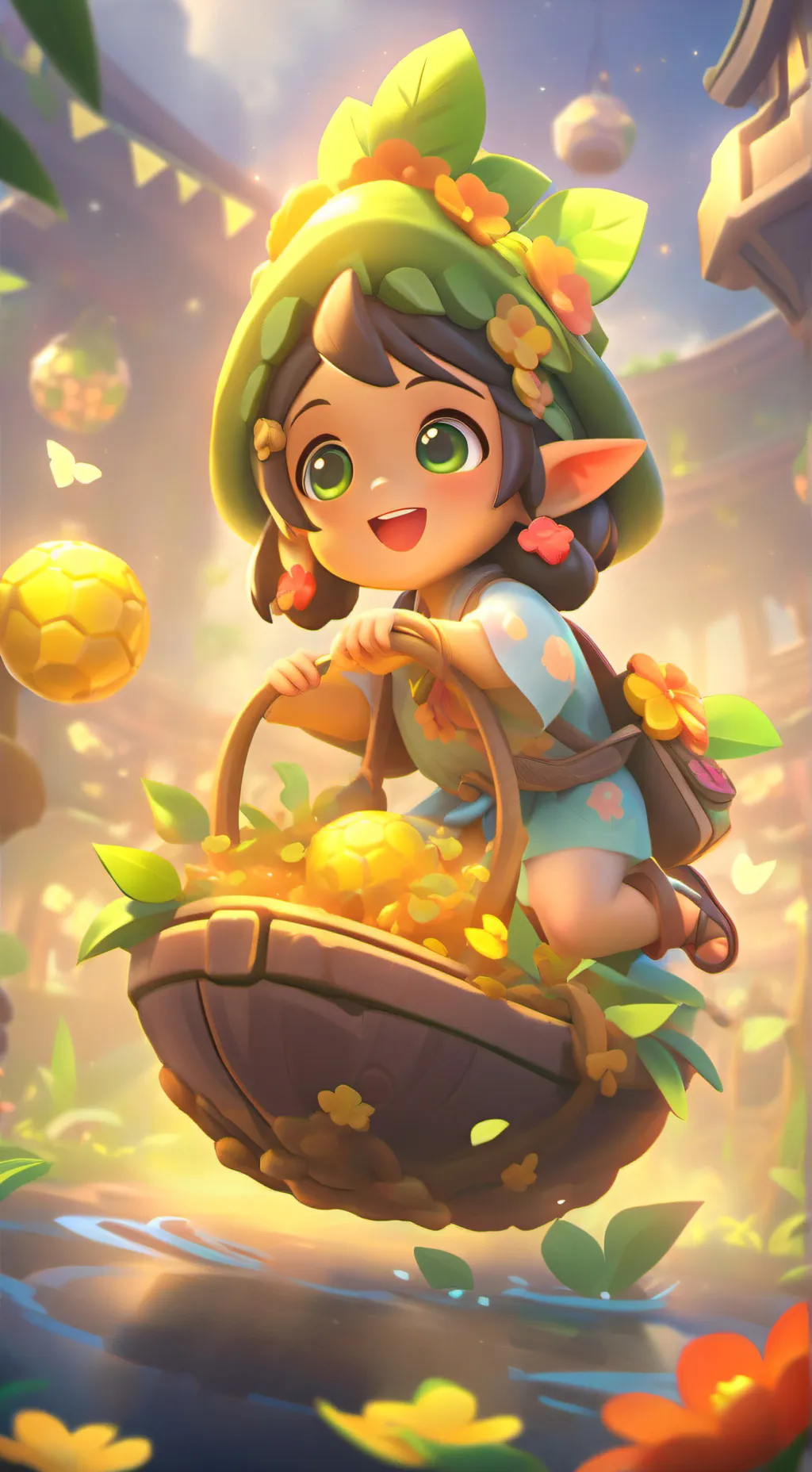 ai character: Tunner have crush background