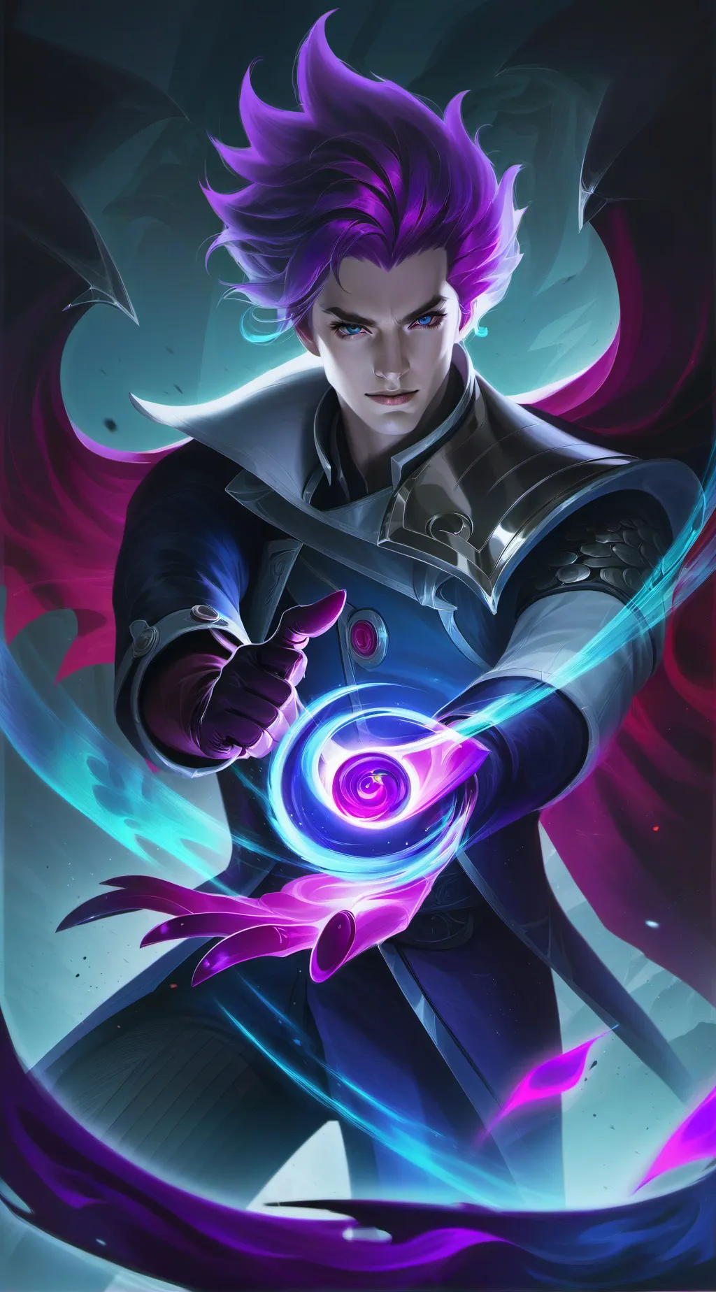 ai character: SHADOW MILK COOKEI background