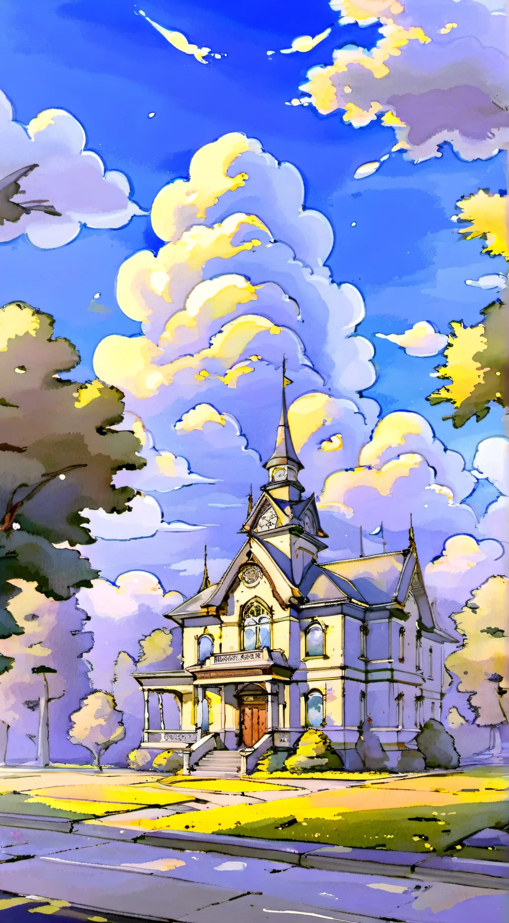 ai character: High school Nexus! background